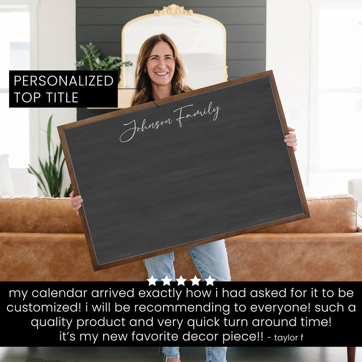 Small Framed Chalkboard | Horizontal Pennington