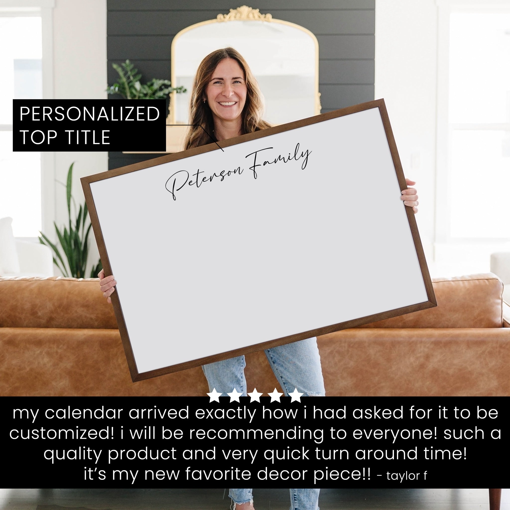 Small Framed Whiteboard | Horizontal Pennington