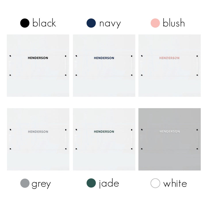 Large Acrylic Dry-erase Board | Horizontal Minimalist
