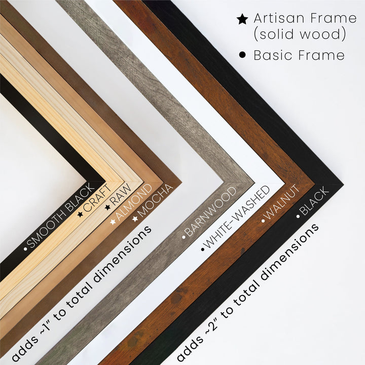 Monthly Framed Whiteboard Calendar + 2 sections | Vertical Multi-style