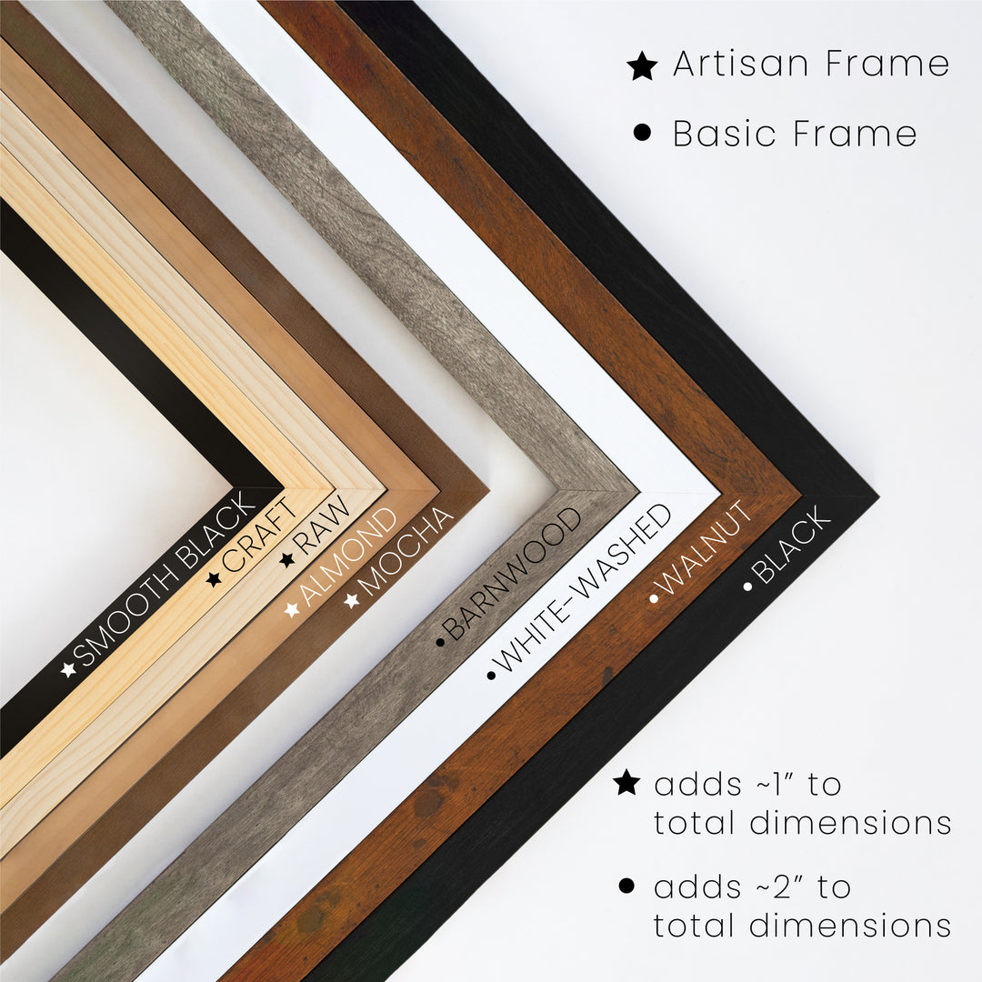 Framed School Cork Board | Vertical