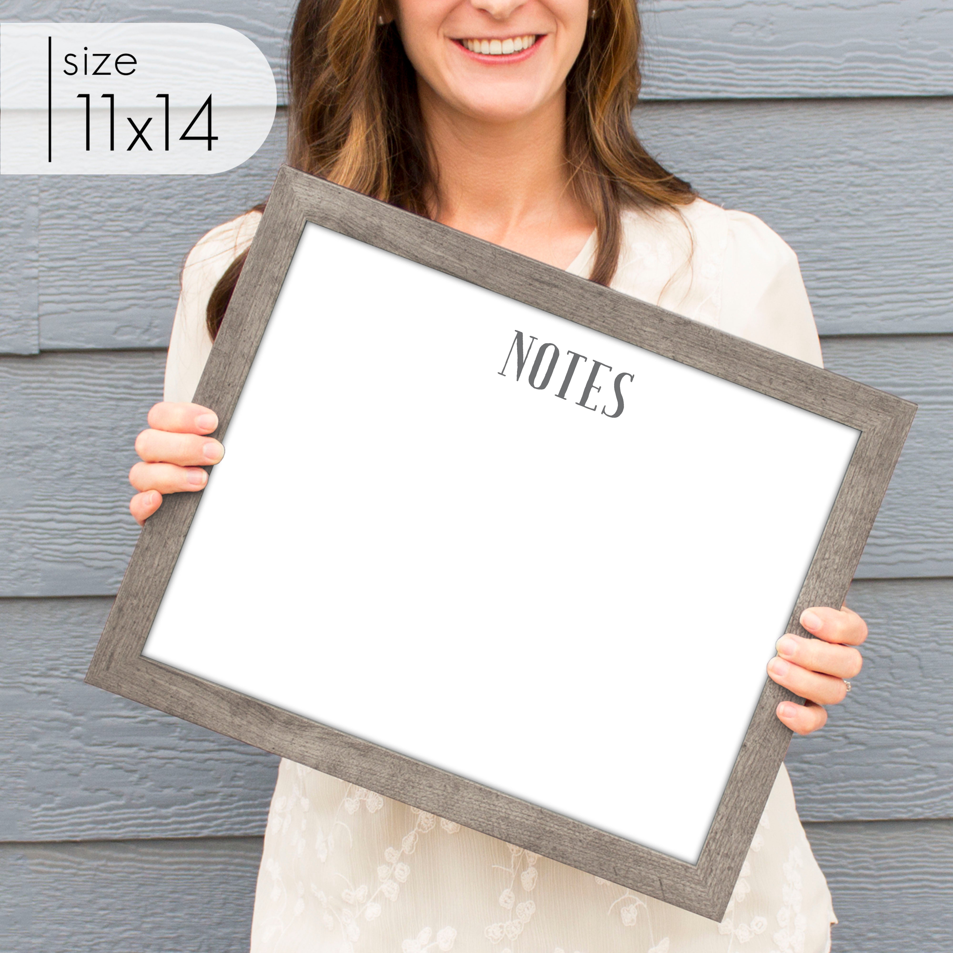Small Framed Whiteboard | Horizontal Swanson