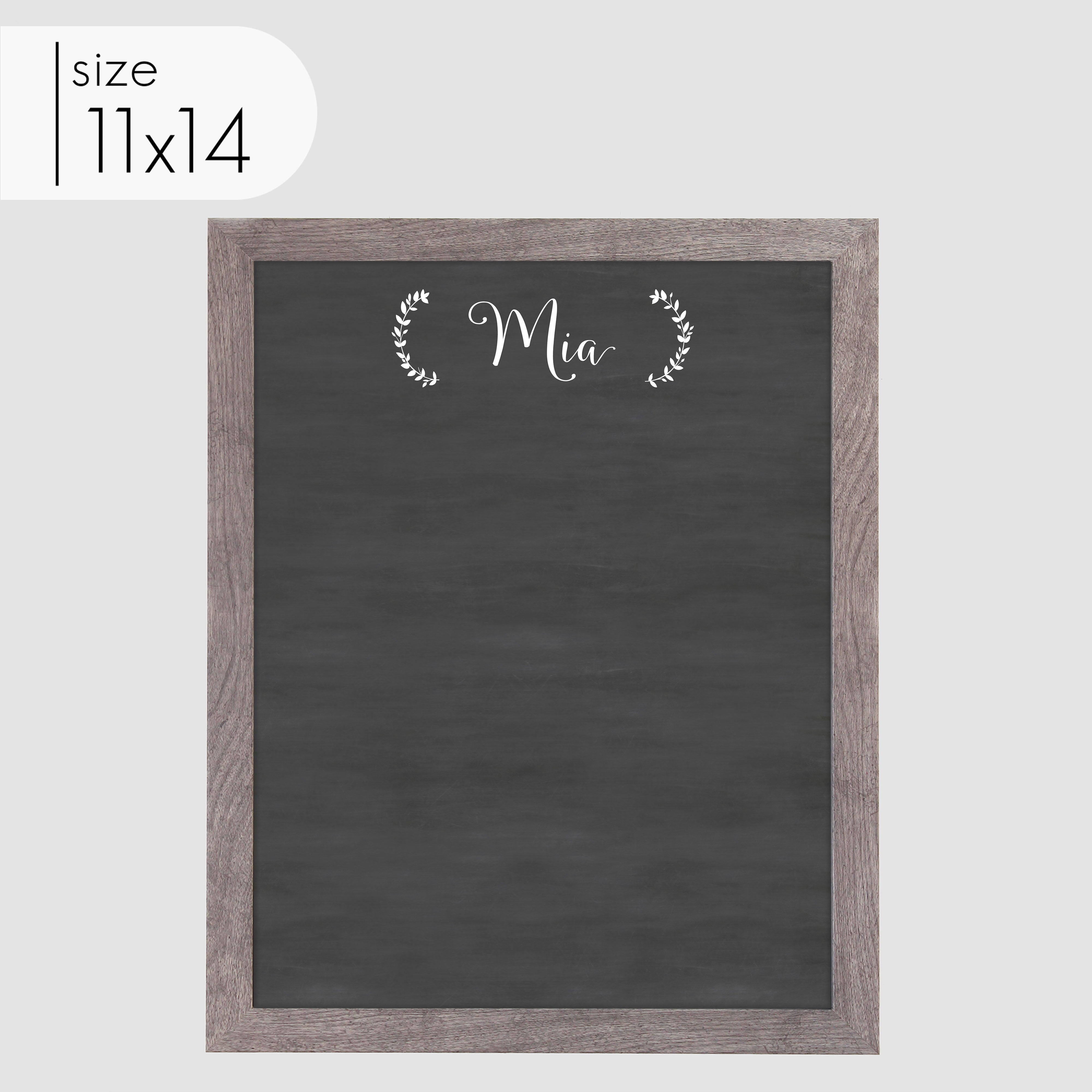 Small Framed Chalkboard | Vertical Eagleton