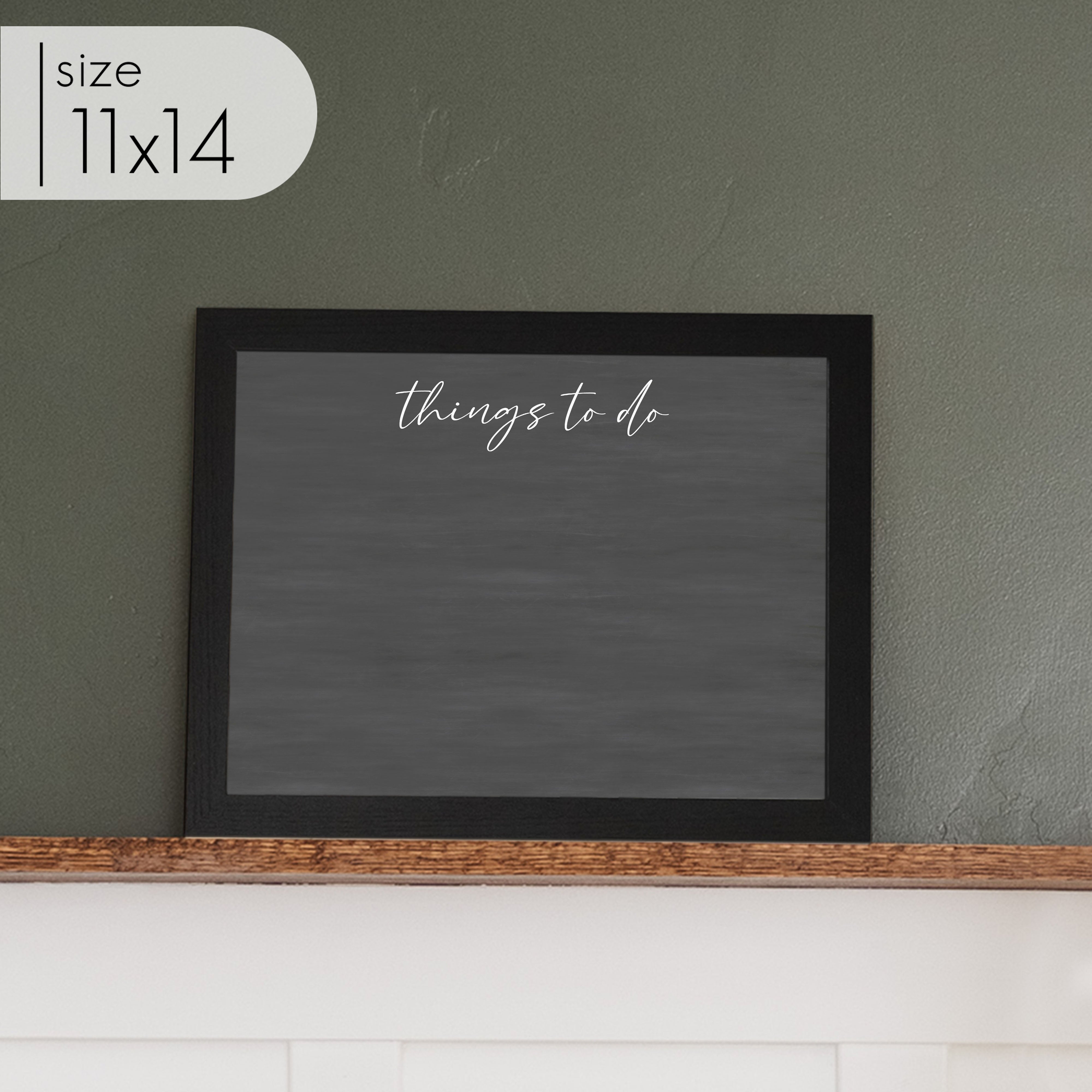 Small Framed Chalkboard | Horizontal Pennington