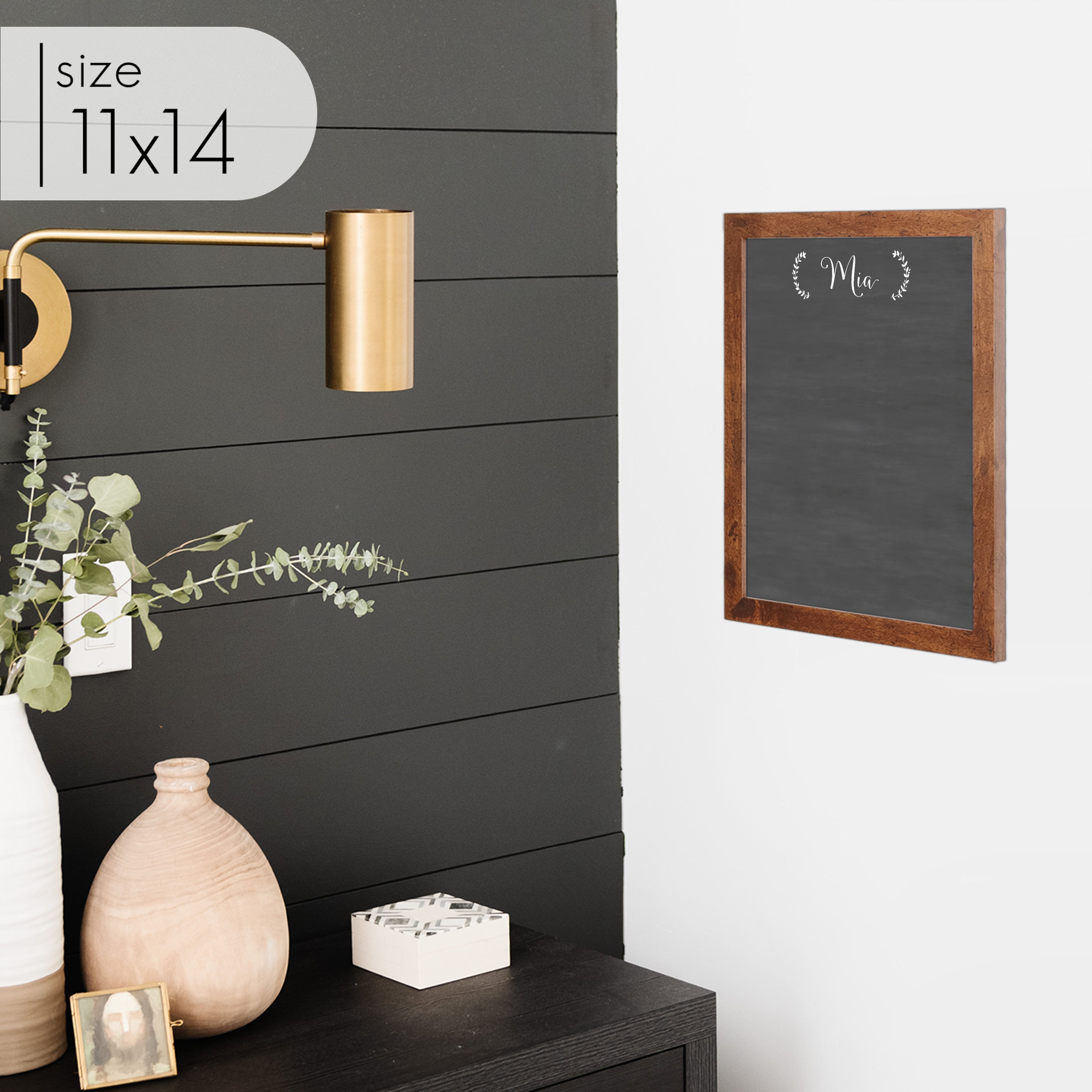 Small Framed Chalkboard | Vertical Eagleton