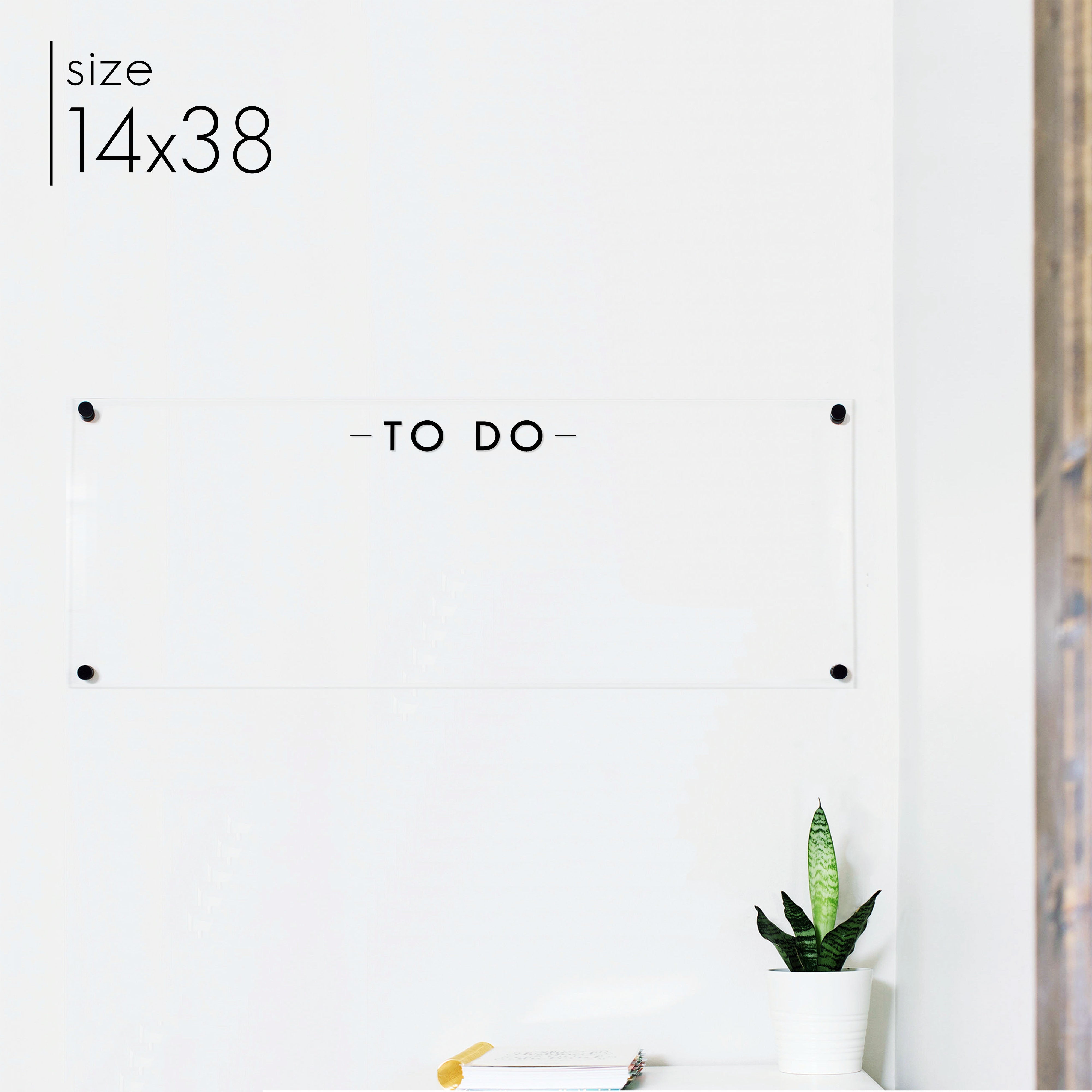 Large Acrylic Dry-erase Board | Horizontal Craig