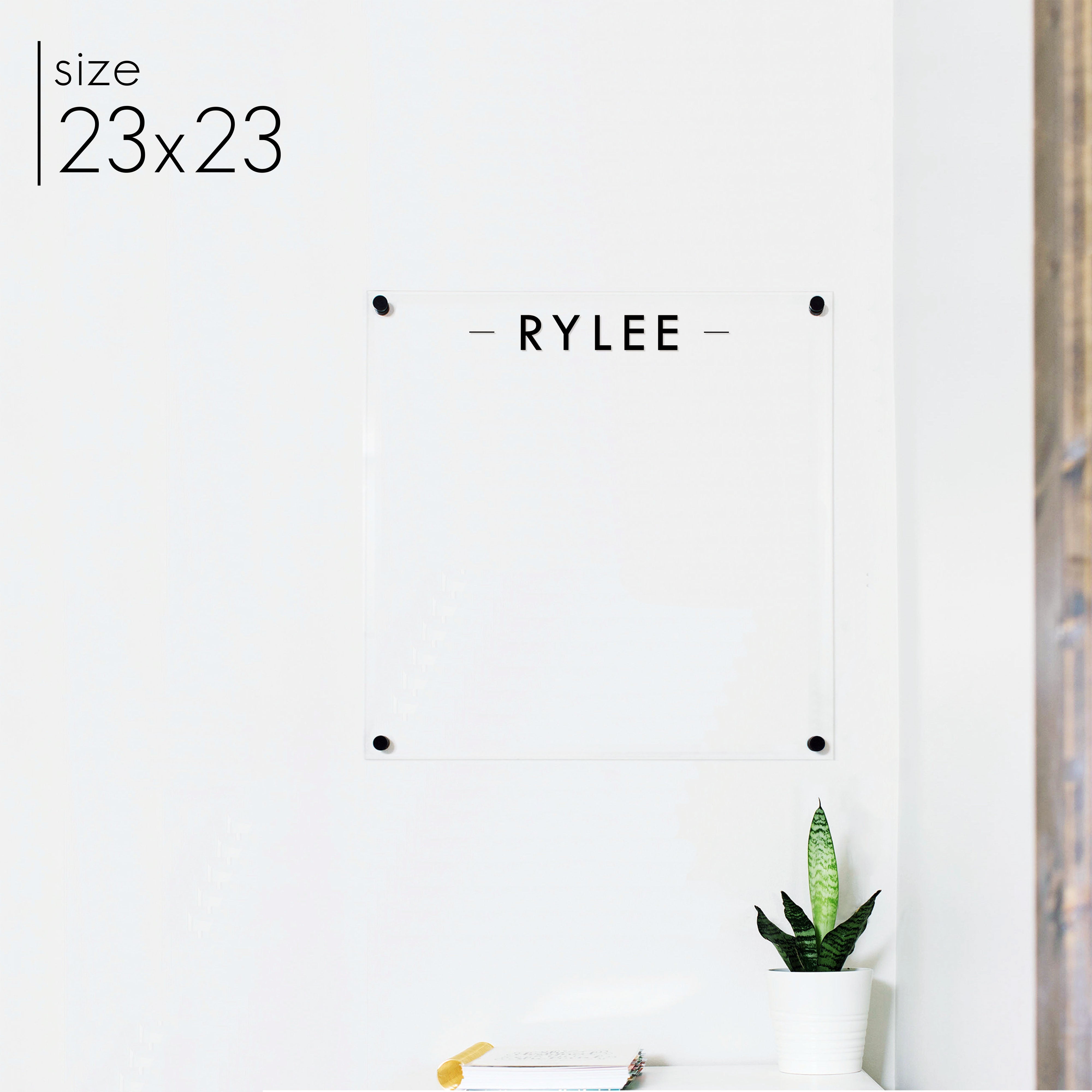 Square Acrylic Dry-erase Board | Square Craig