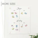 2 Child Acrylic Visual Chore Chart | Vertical Pennington