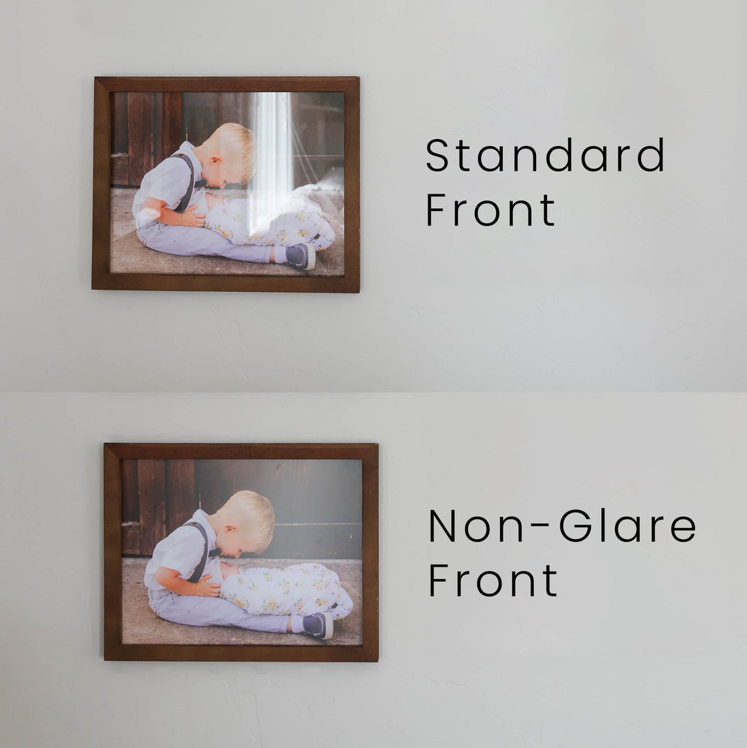 Non-Glare Picture Frame