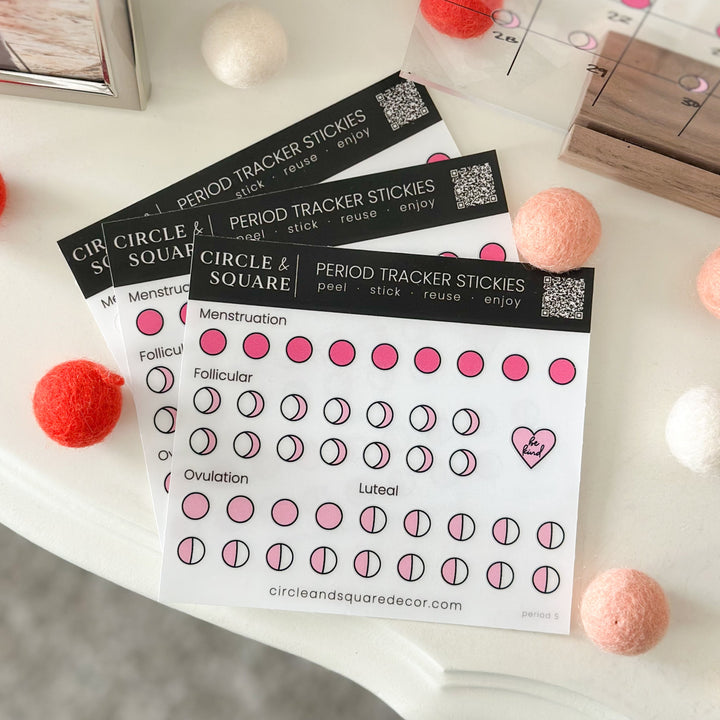 Period Tracker Stickies