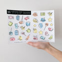 2 Child Acrylic Visual Chore Chart | Vertical Pennington