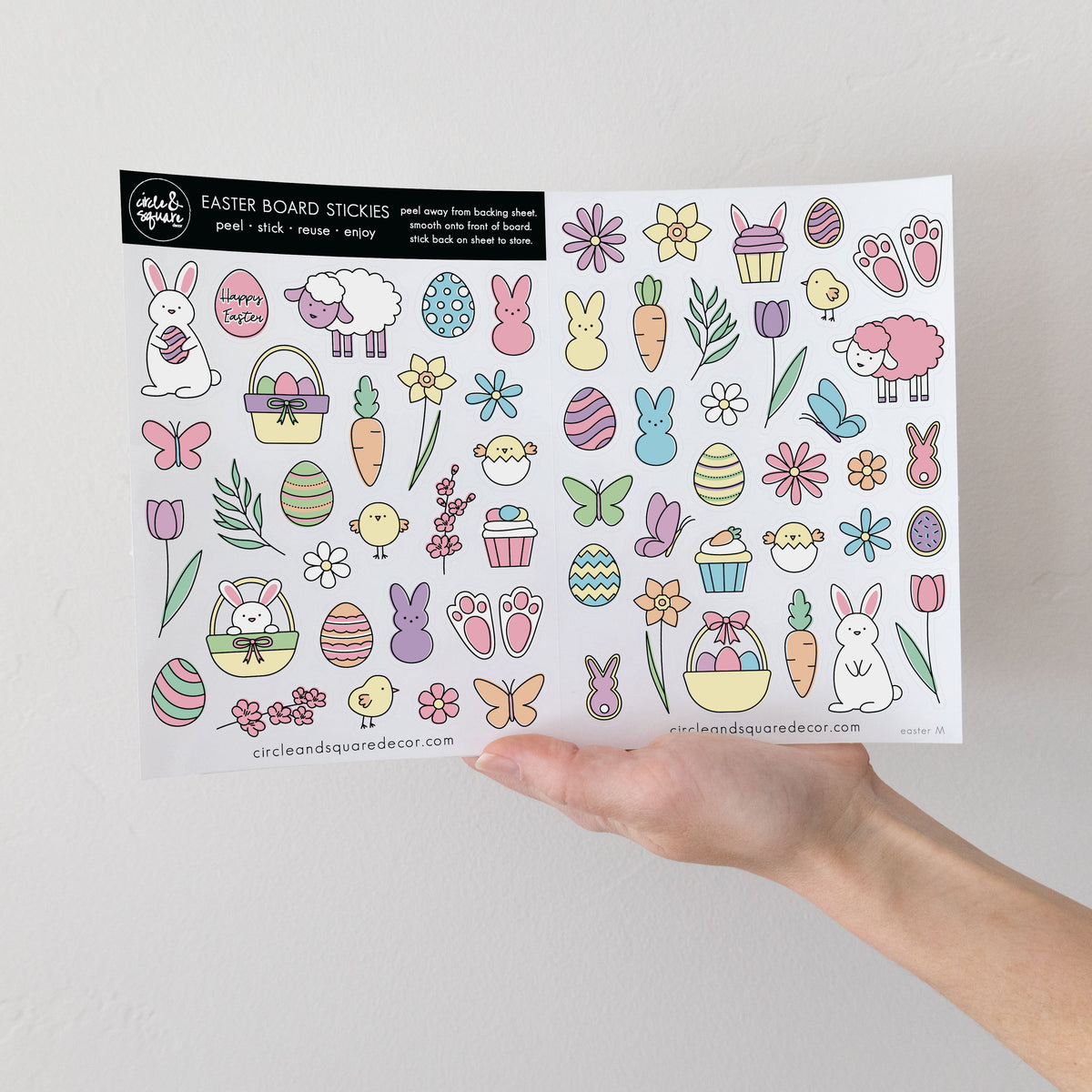 Easter Sticky Easter Board Stickies