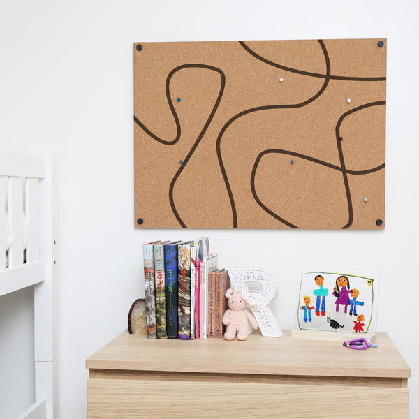 Large Abstract Corkboard