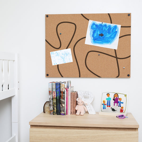 Large Abstract Corkboard