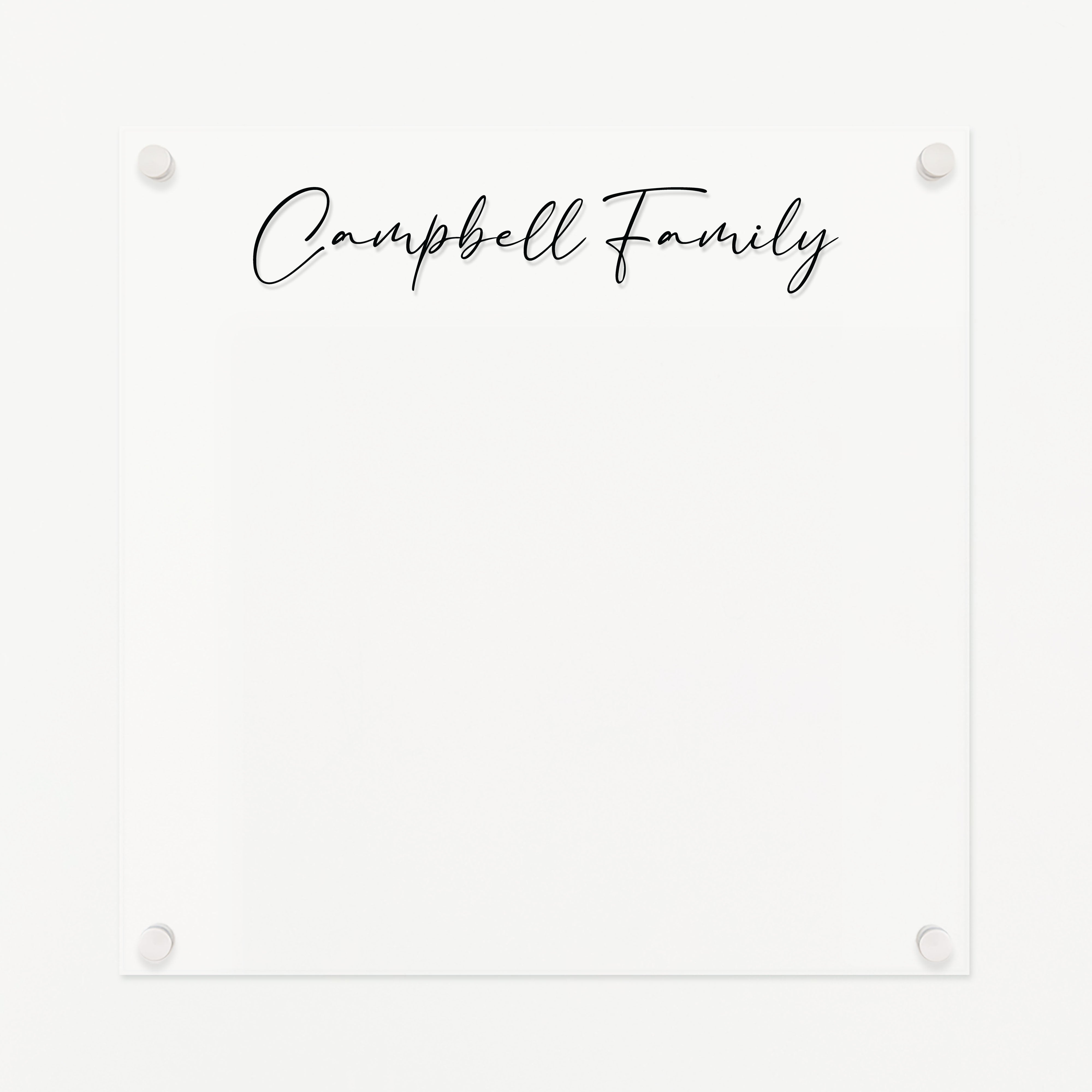 Large Acrylic Dry-erase Board | Vertical Pennington