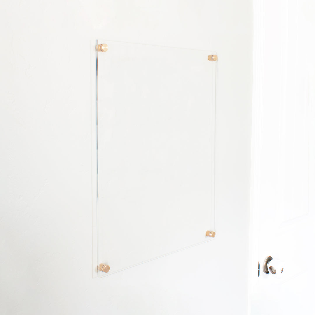 Large Blank Board | Acrylic Dry-Erase Board
