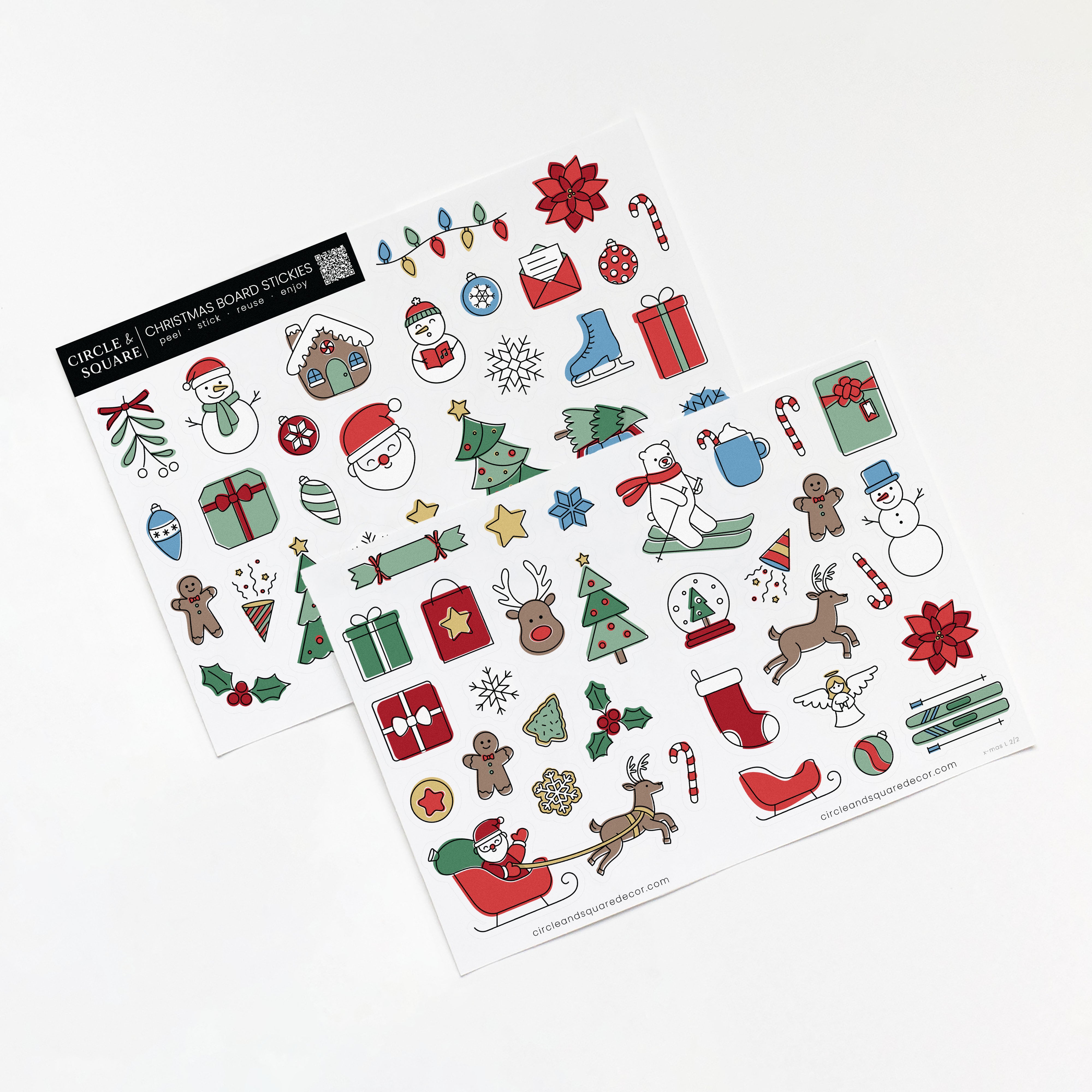Christmas Board Stickies