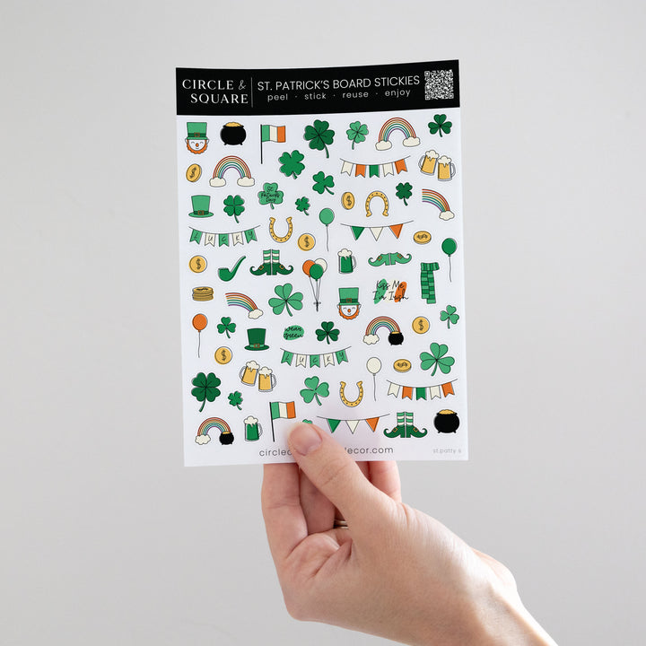 St. Patrick's Day Board Stickies