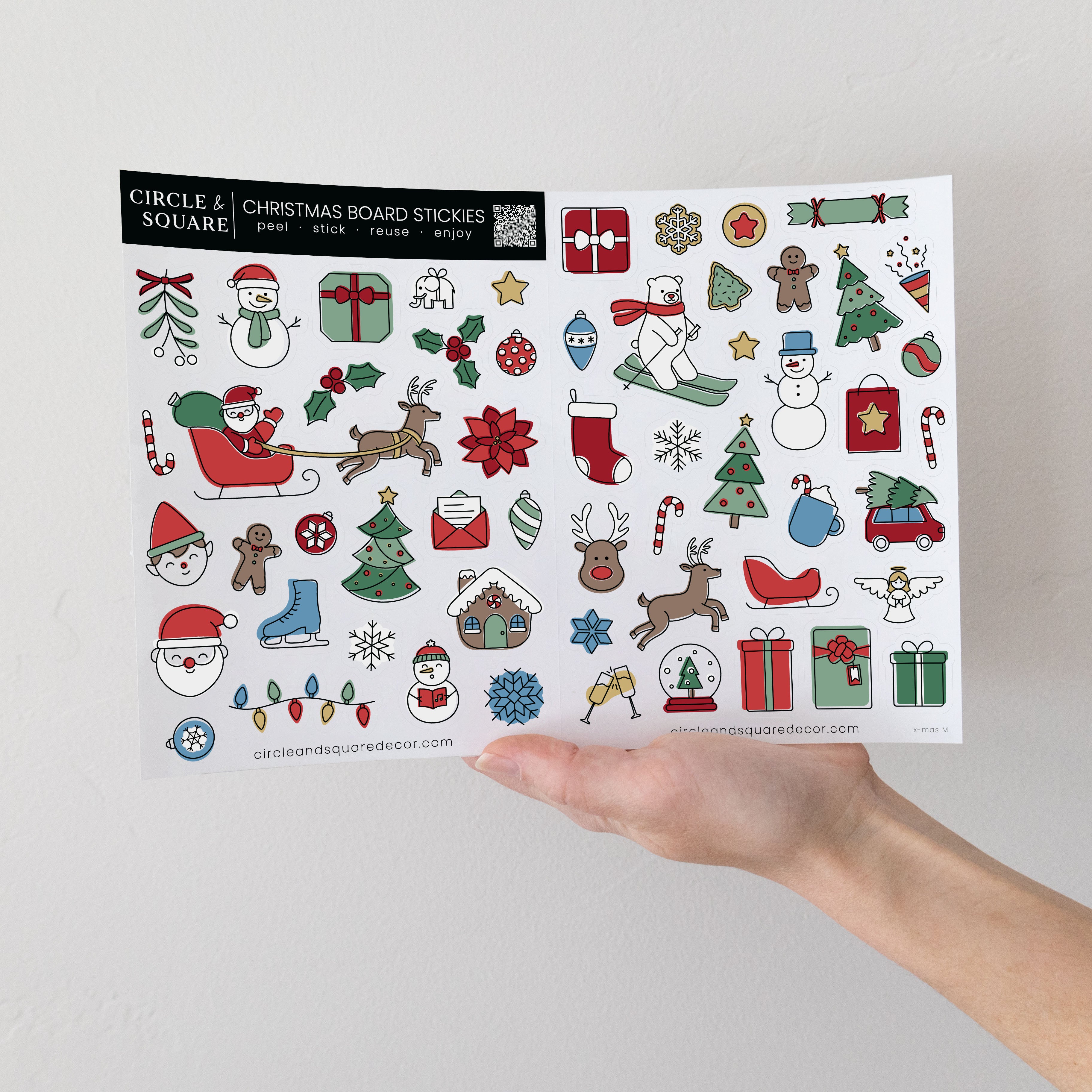 Christmas Board Stickies