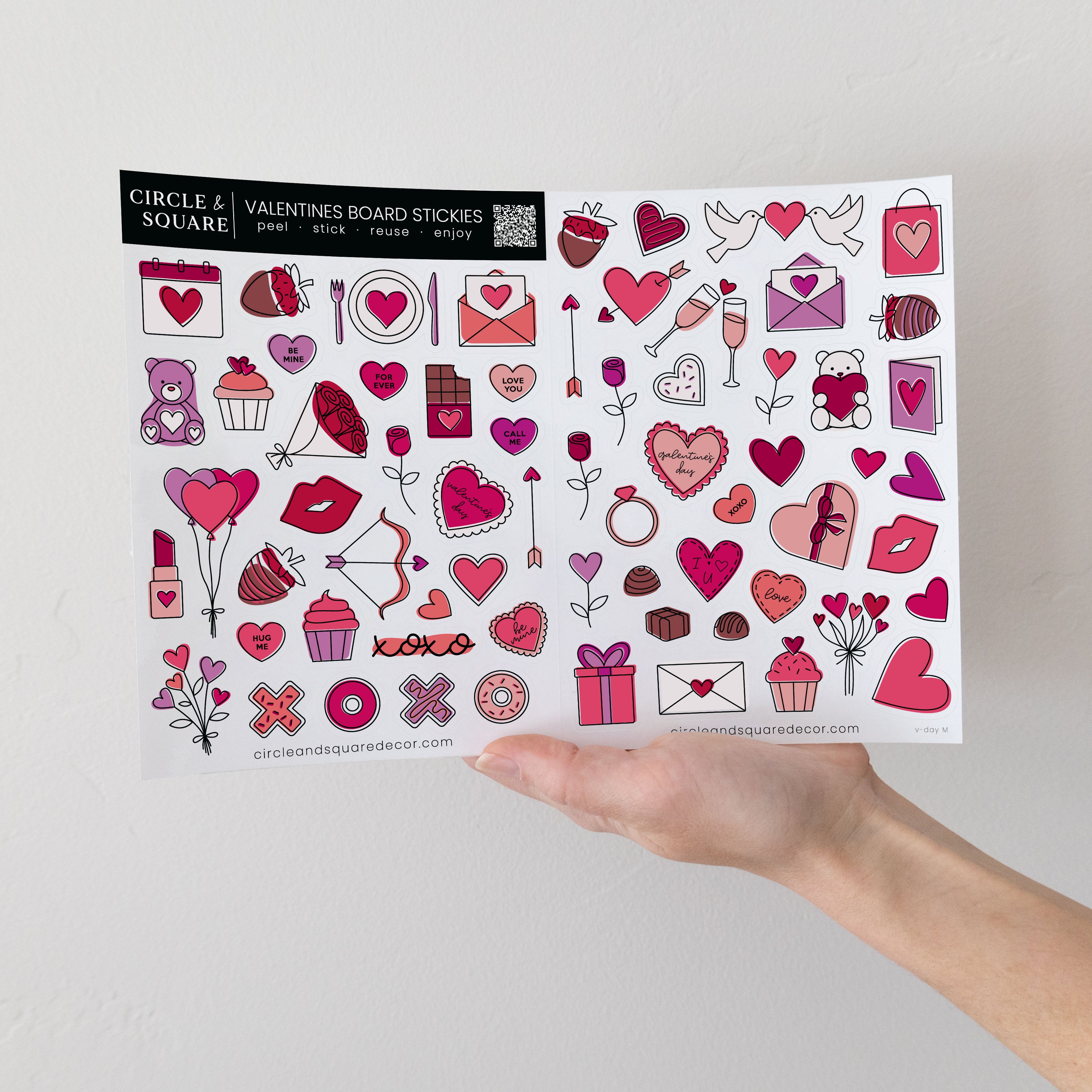 Valentines Board Stickies