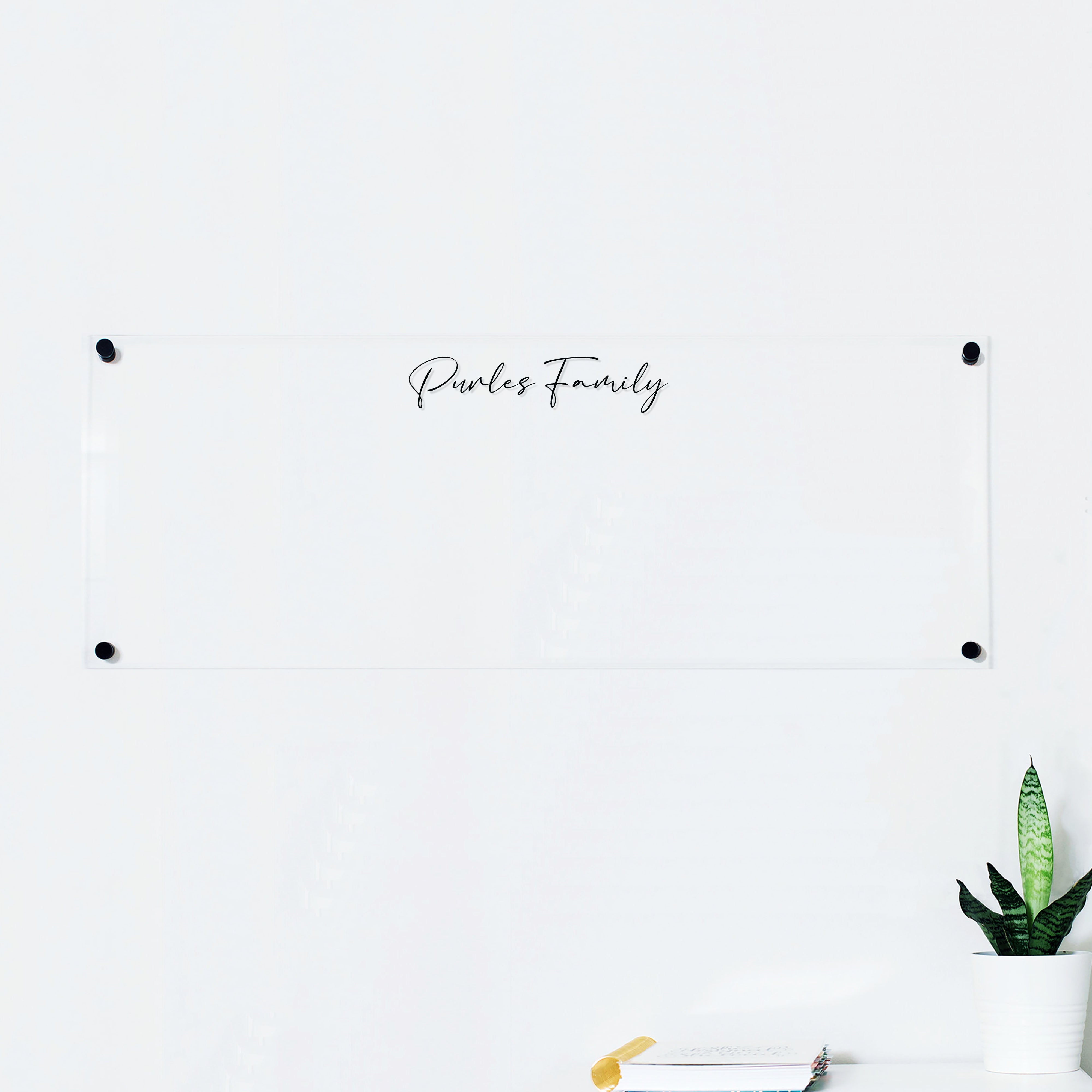 Small Acrylic Dry-erase Board | Horizontal Pennington