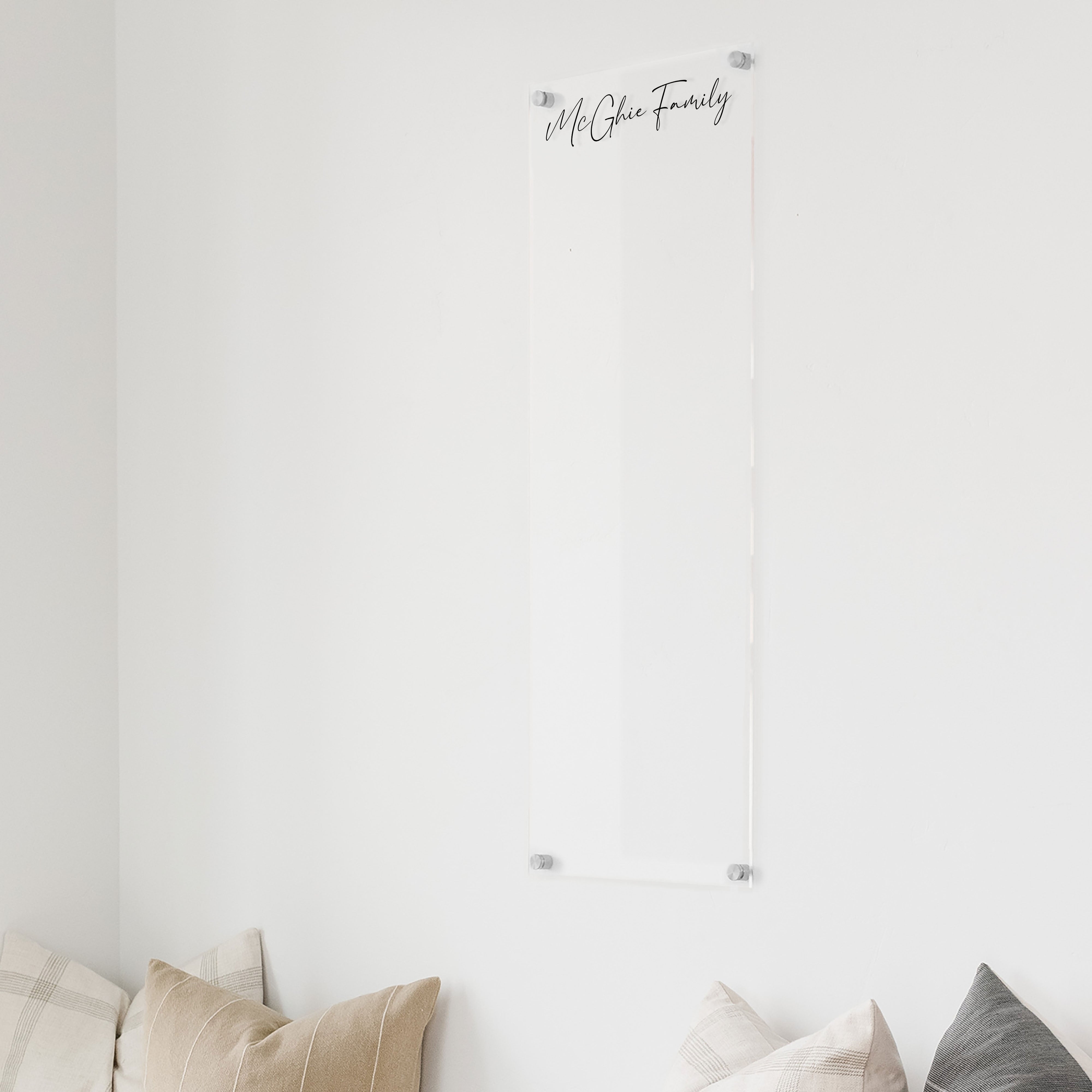 Large Acrylic Dry-erase Board | Vertical Pennington