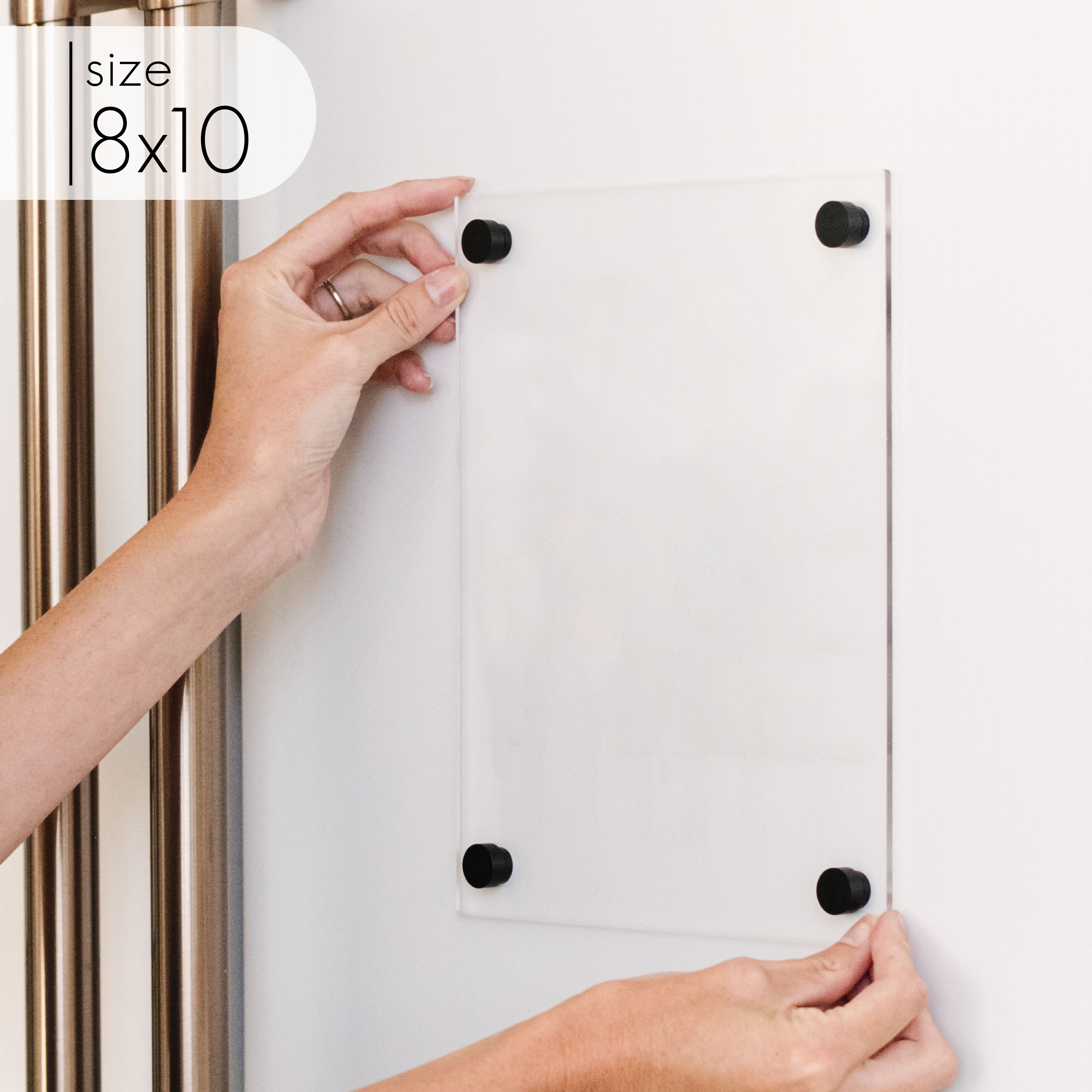 Blank Fridge Board | Acrylic Dry-Erase Board