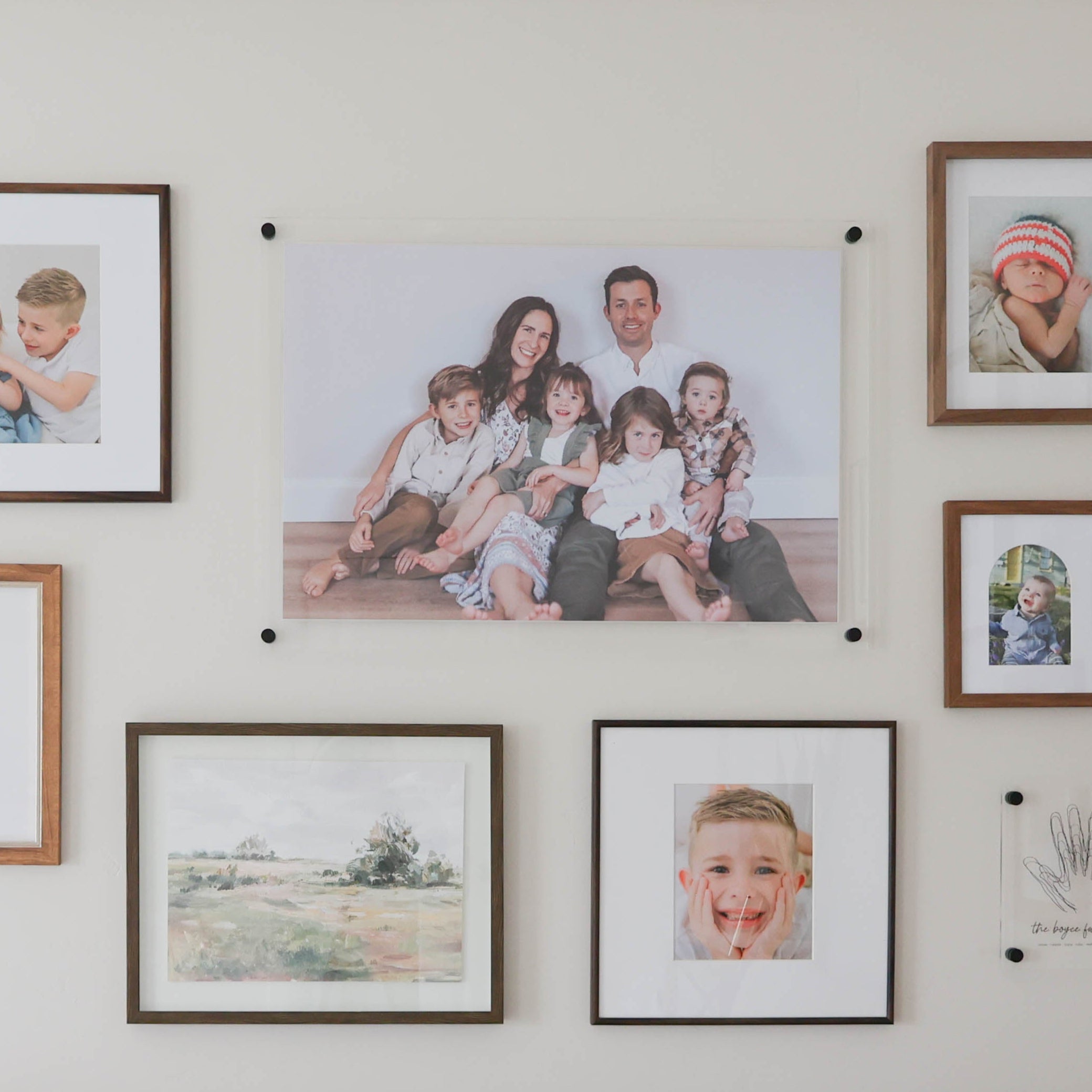 Custom Photo with Acrylic Frame – circleandsquaredecor