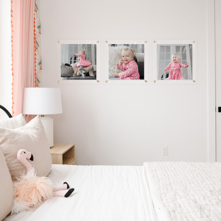 Clear Acrylic Frame Gallery Grid