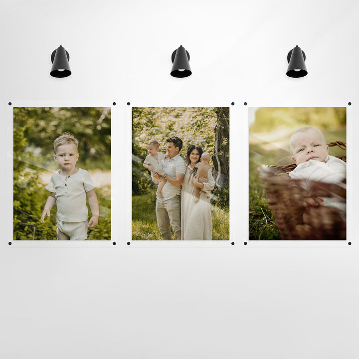 Clear Acrylic Frame Gallery Grid