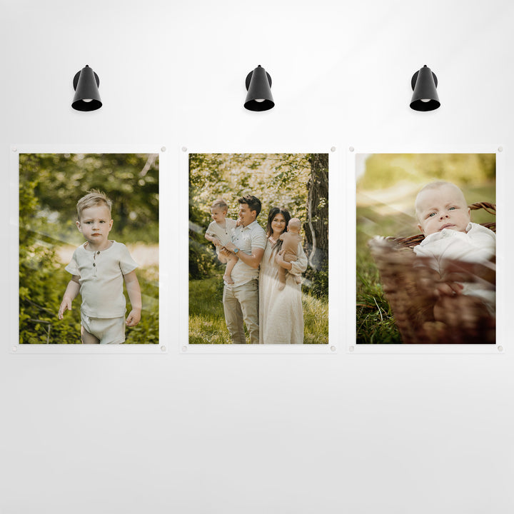 Clear Acrylic Frame Gallery Grid