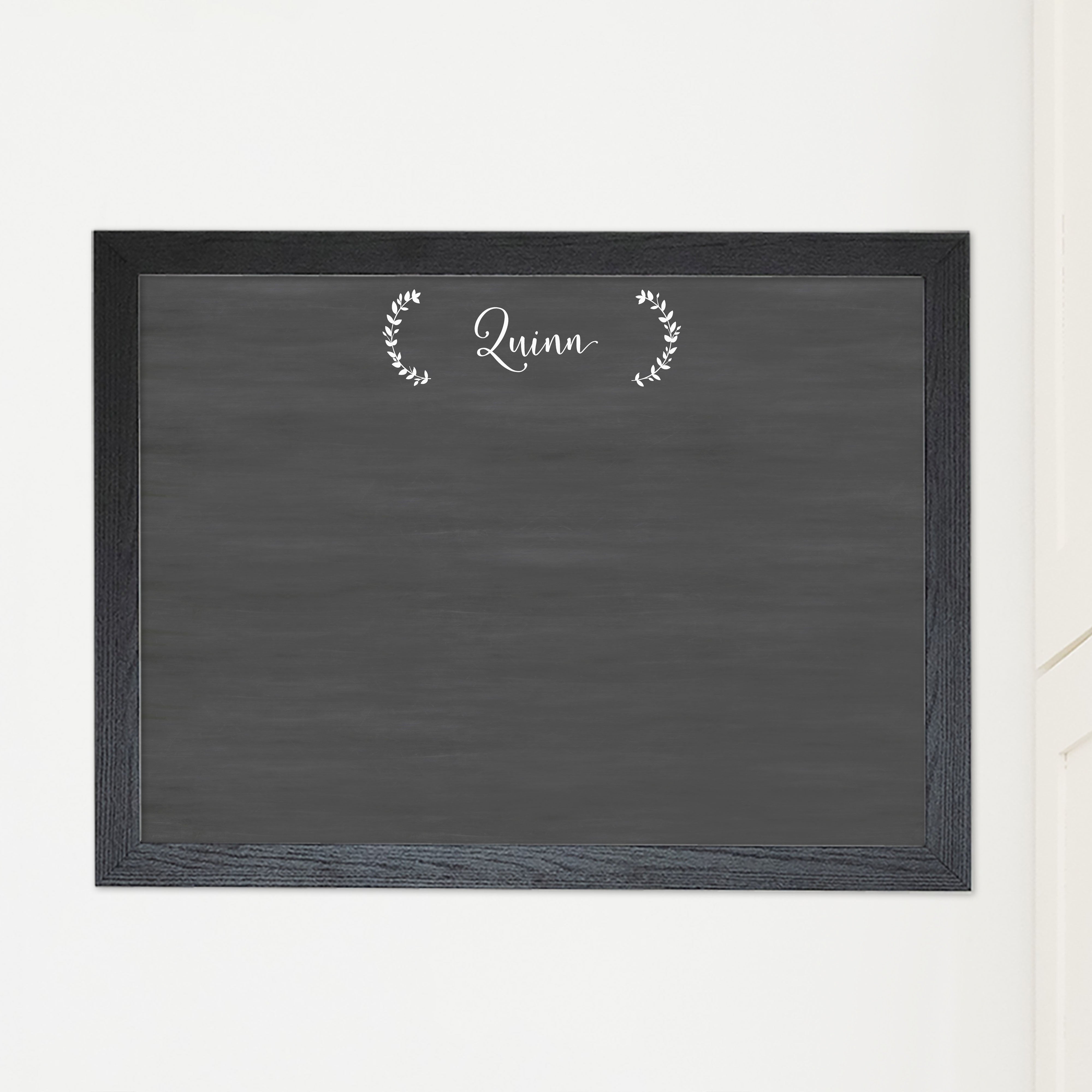 Large Framed Chalkboard | Horizontal Eagleton