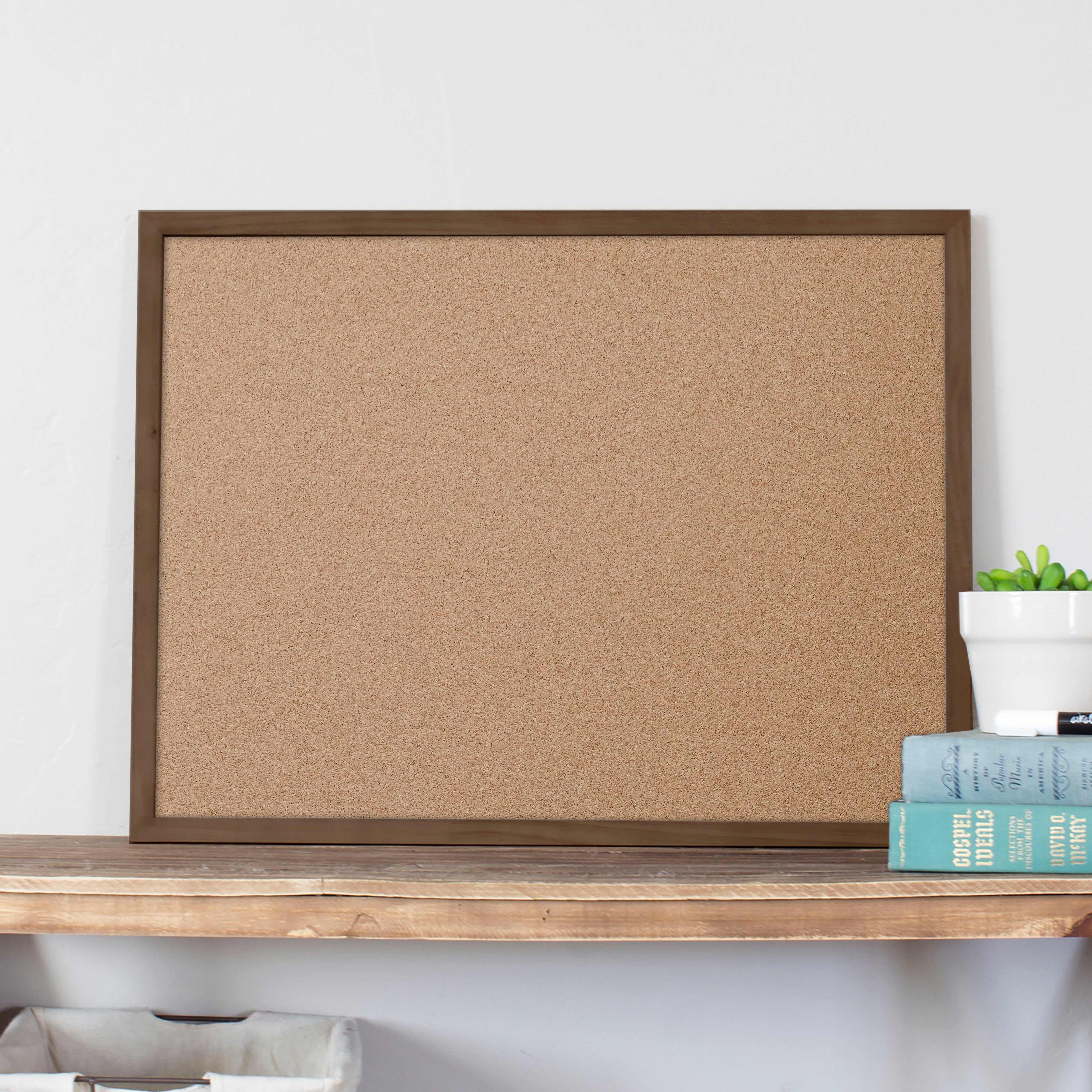 Framed Blank Cork Board | Horizontal or Vertical