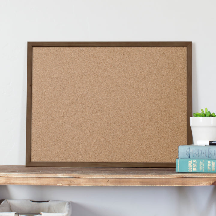 Framed Blank Cork Board | Horizontal or Vertical