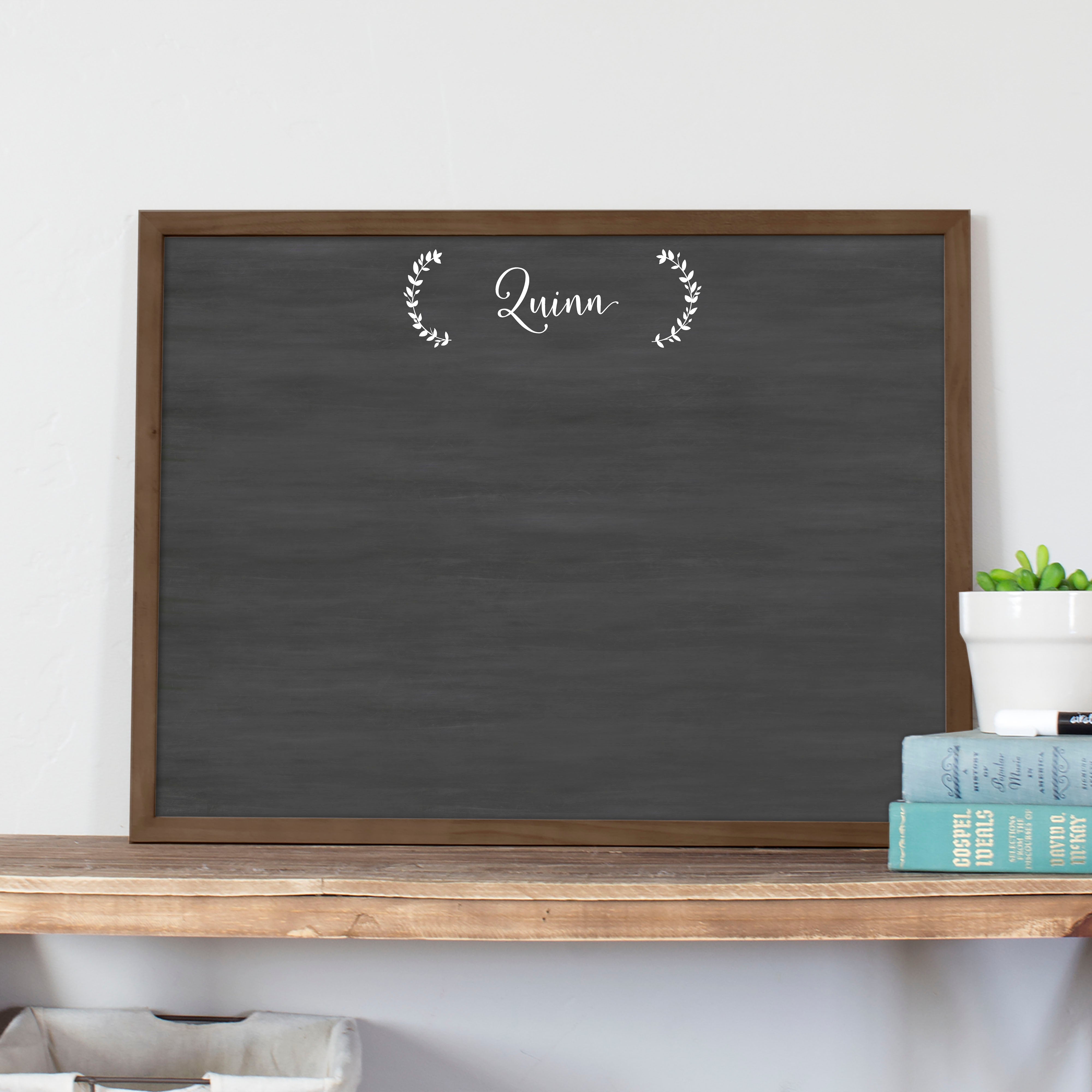 Large Framed Chalkboard | Horizontal Eagleton