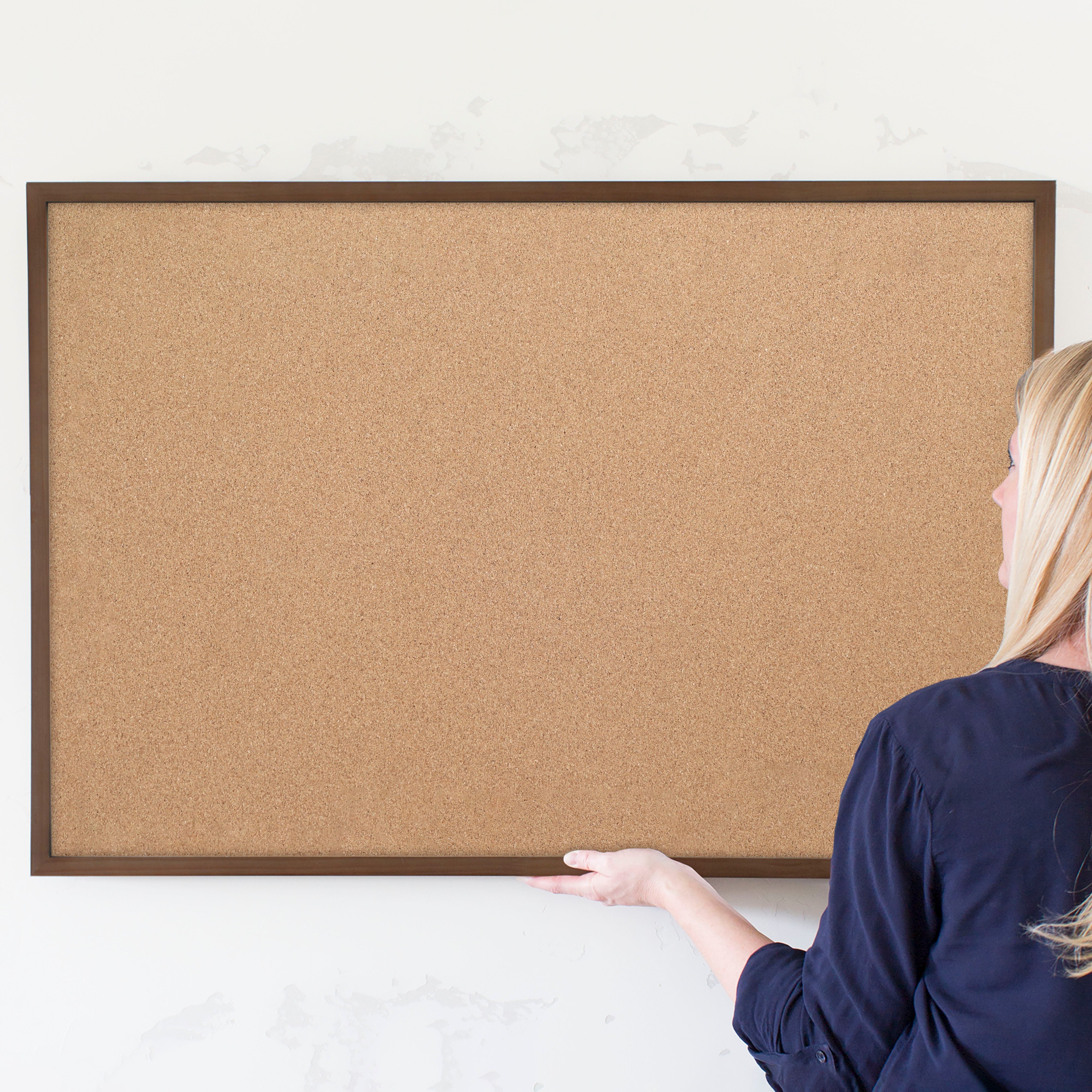 Framed Blank Cork Board | Horizontal or Vertical