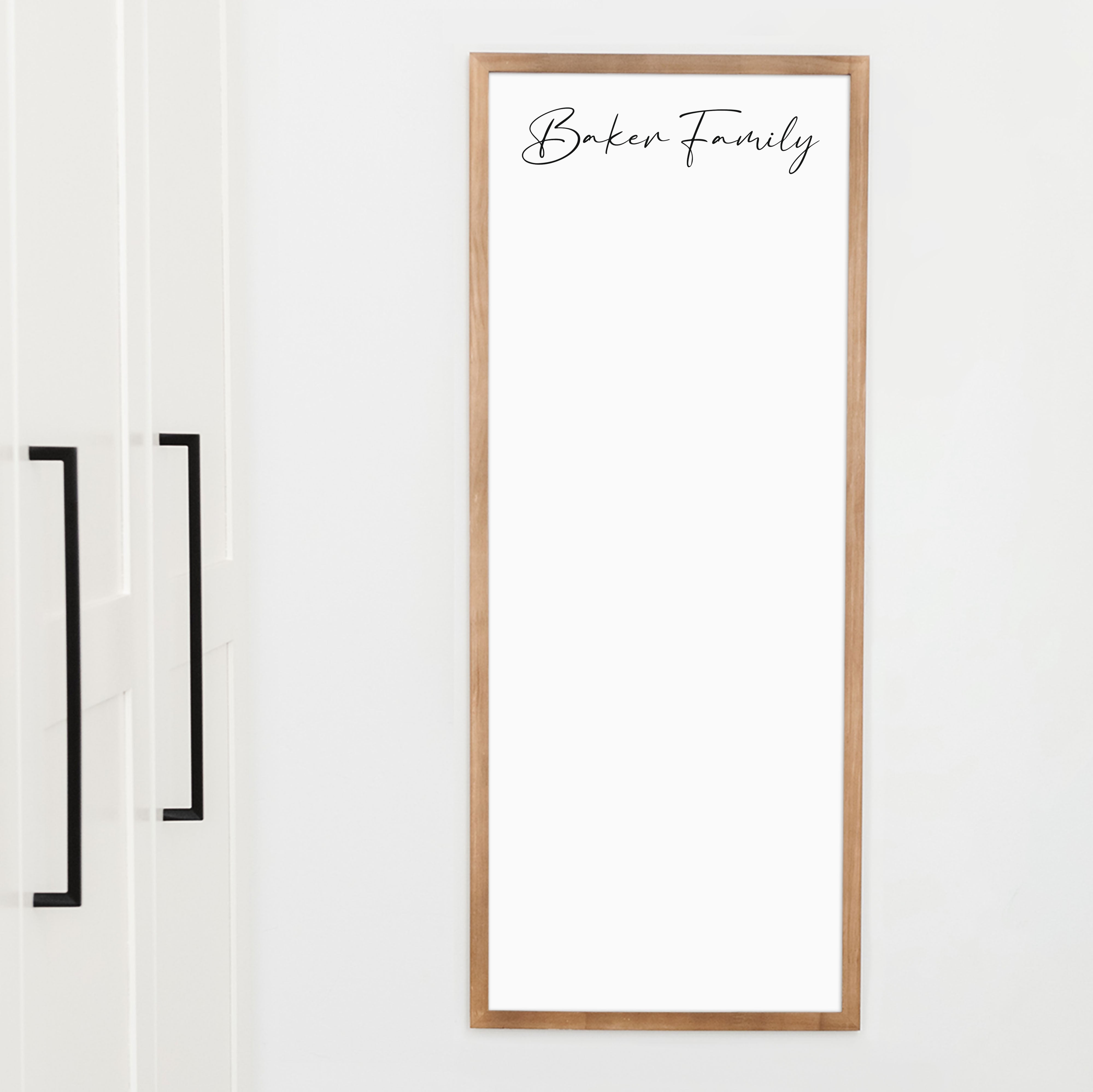 Slim Framed Whiteboard | Vertical Pennington