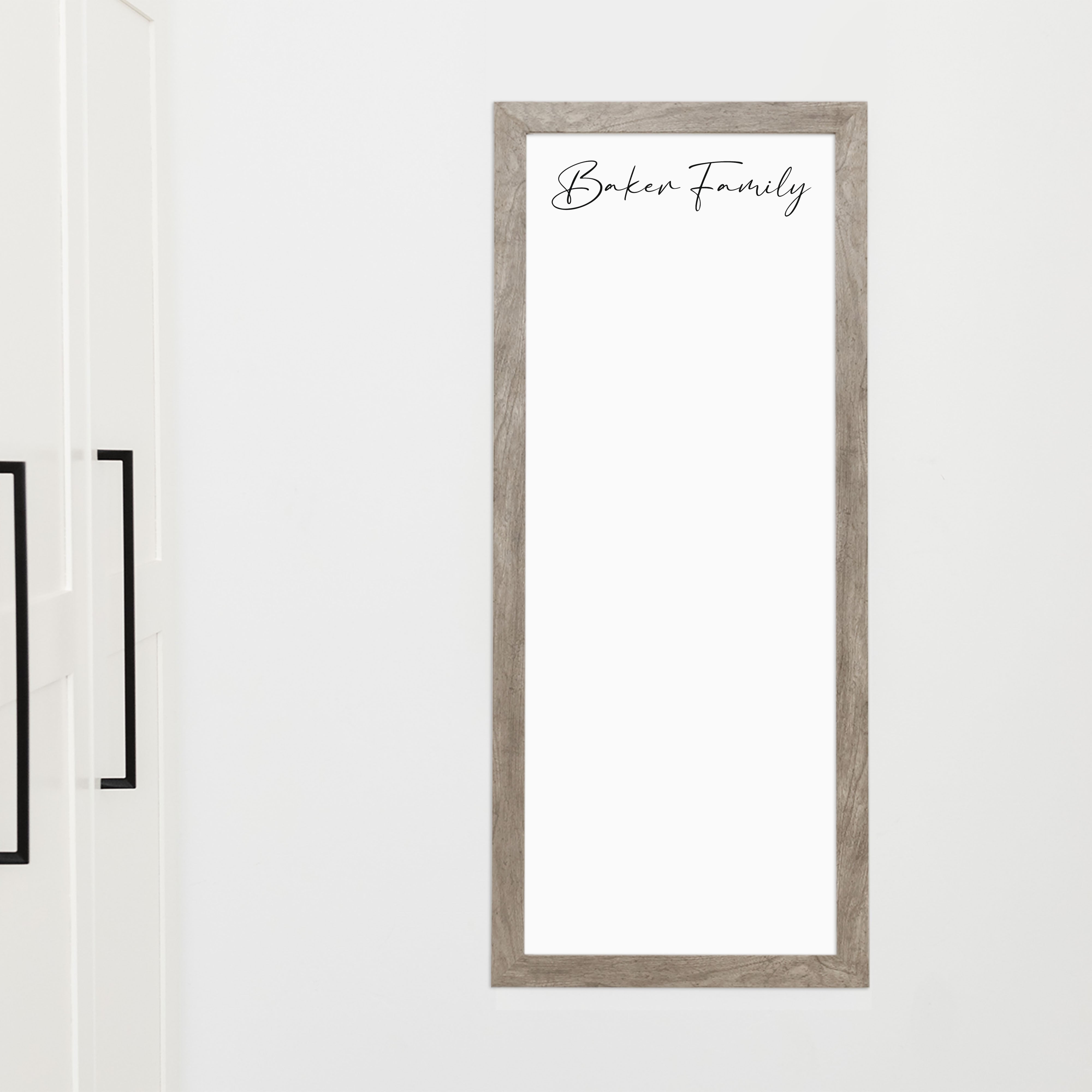 Slim Framed Whiteboard | Vertical Pennington