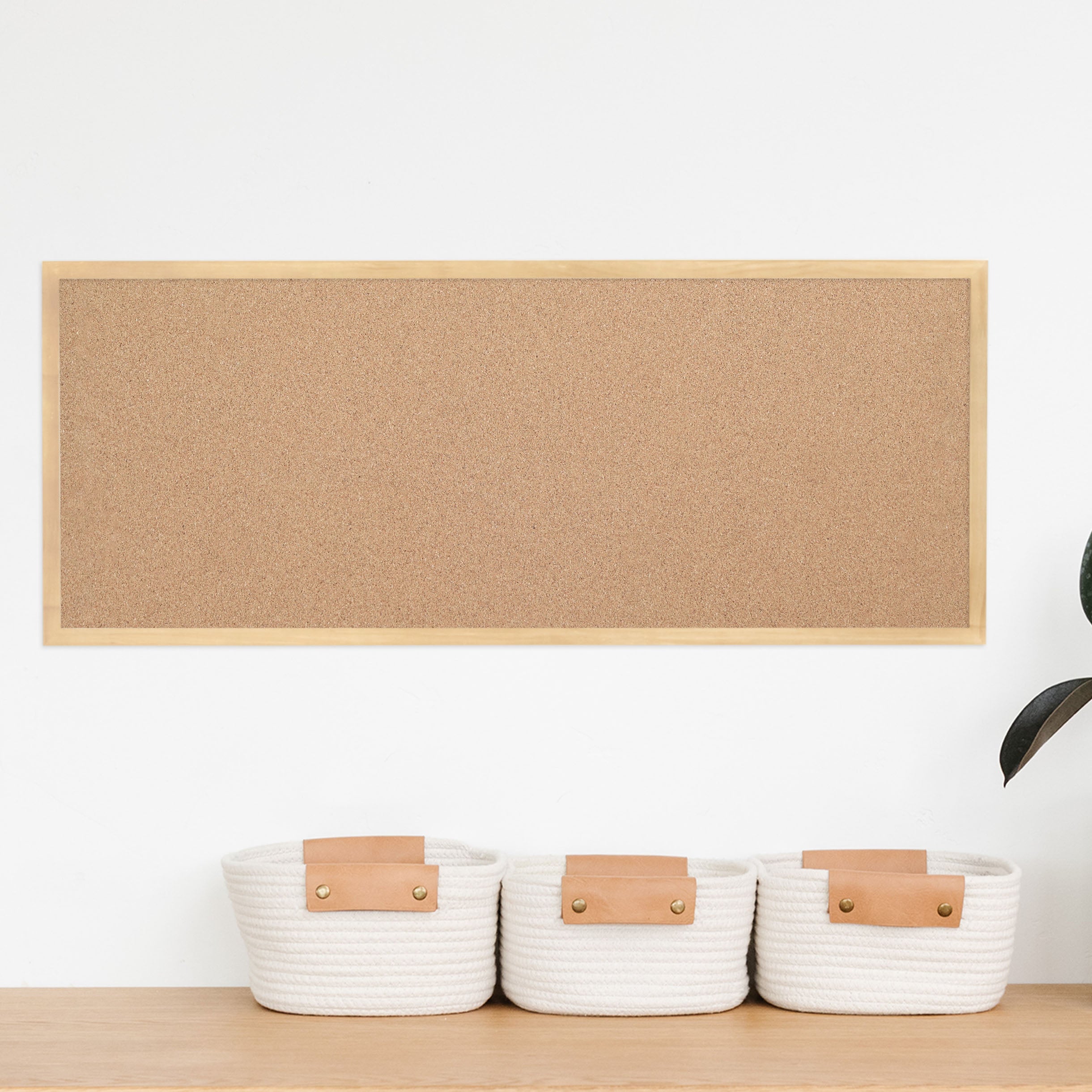 Framed Blank Cork Board | Horizontal or Vertical