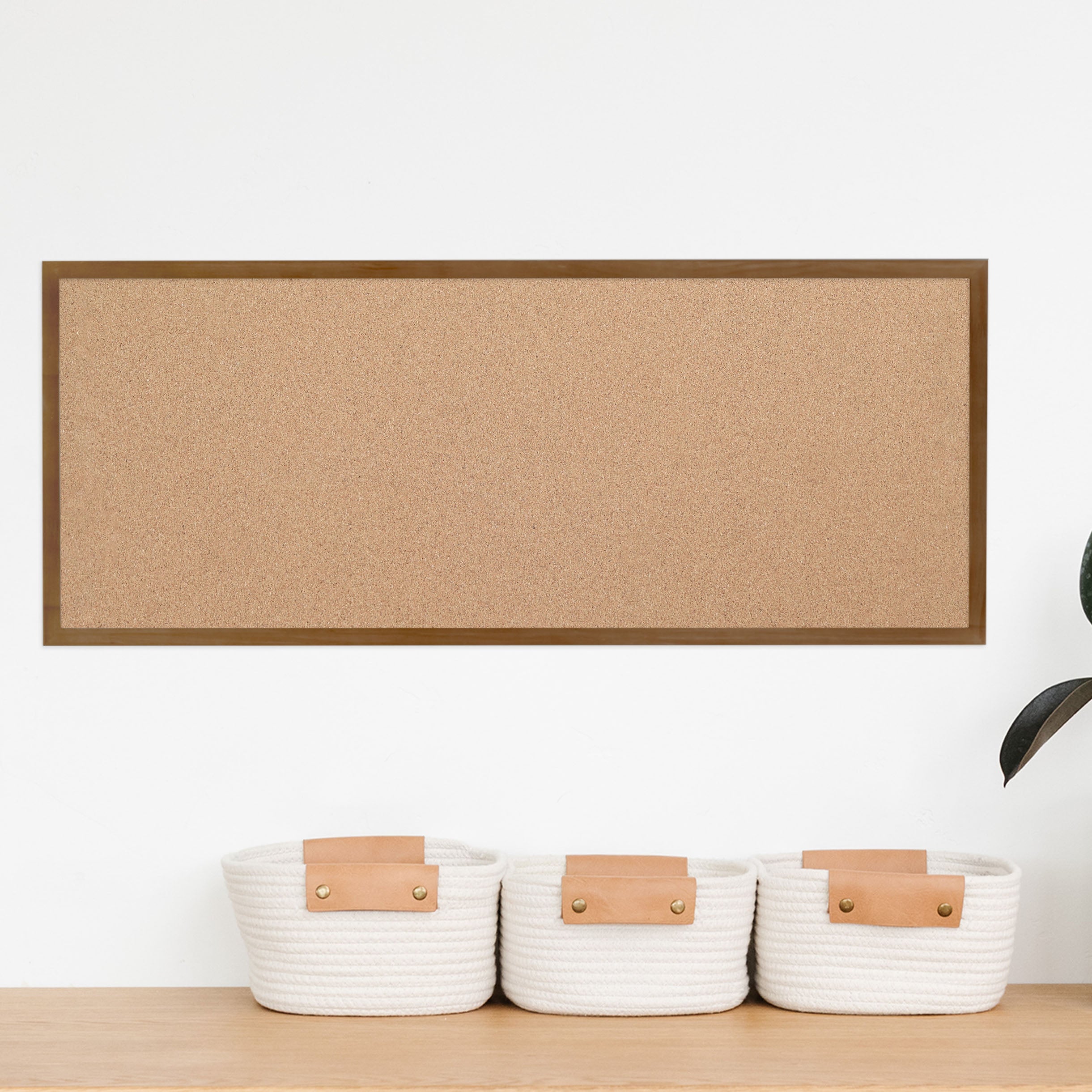 Framed Blank Cork Board | Horizontal or Vertical