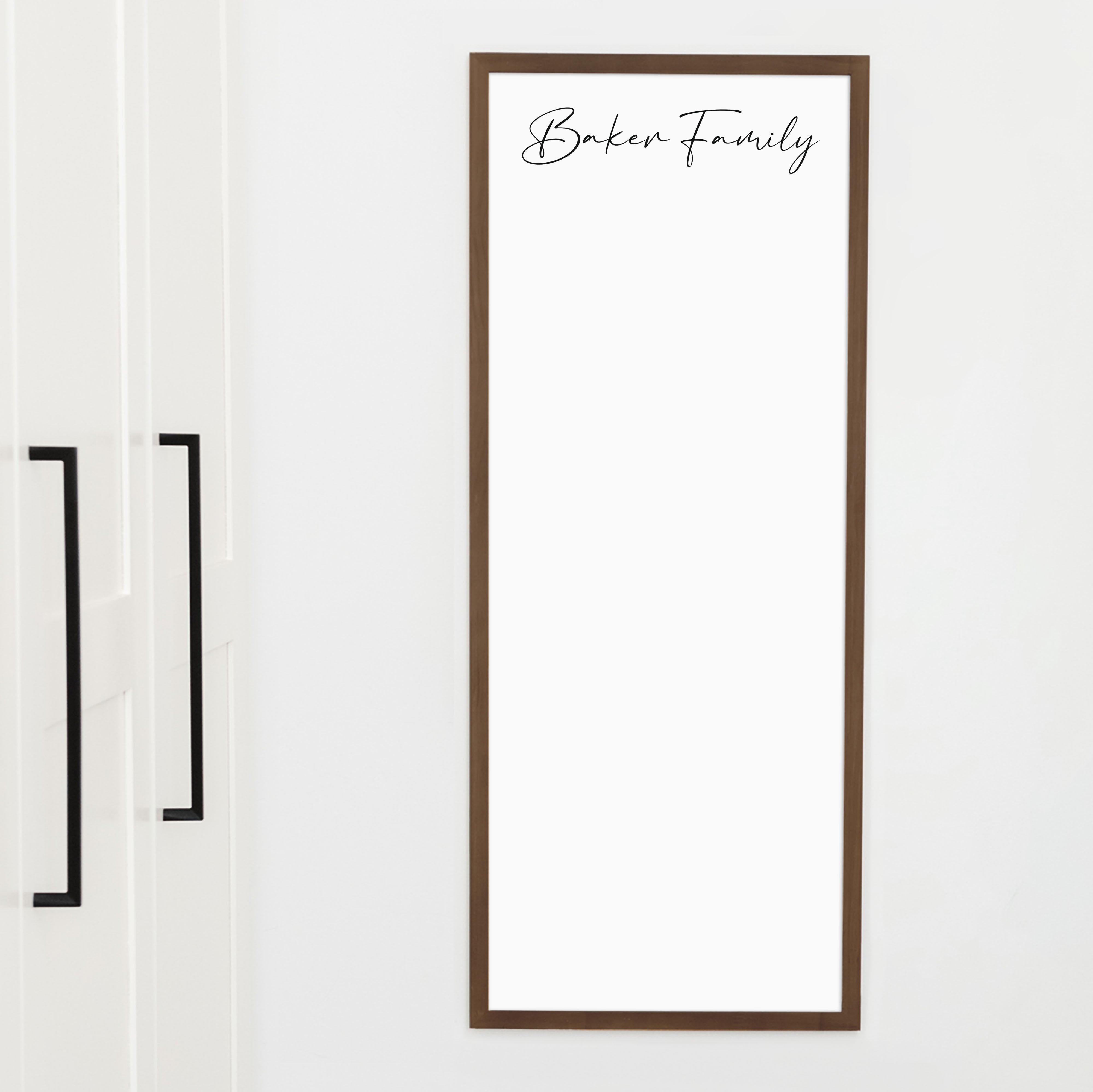 Slim Framed Whiteboard | Vertical Pennington