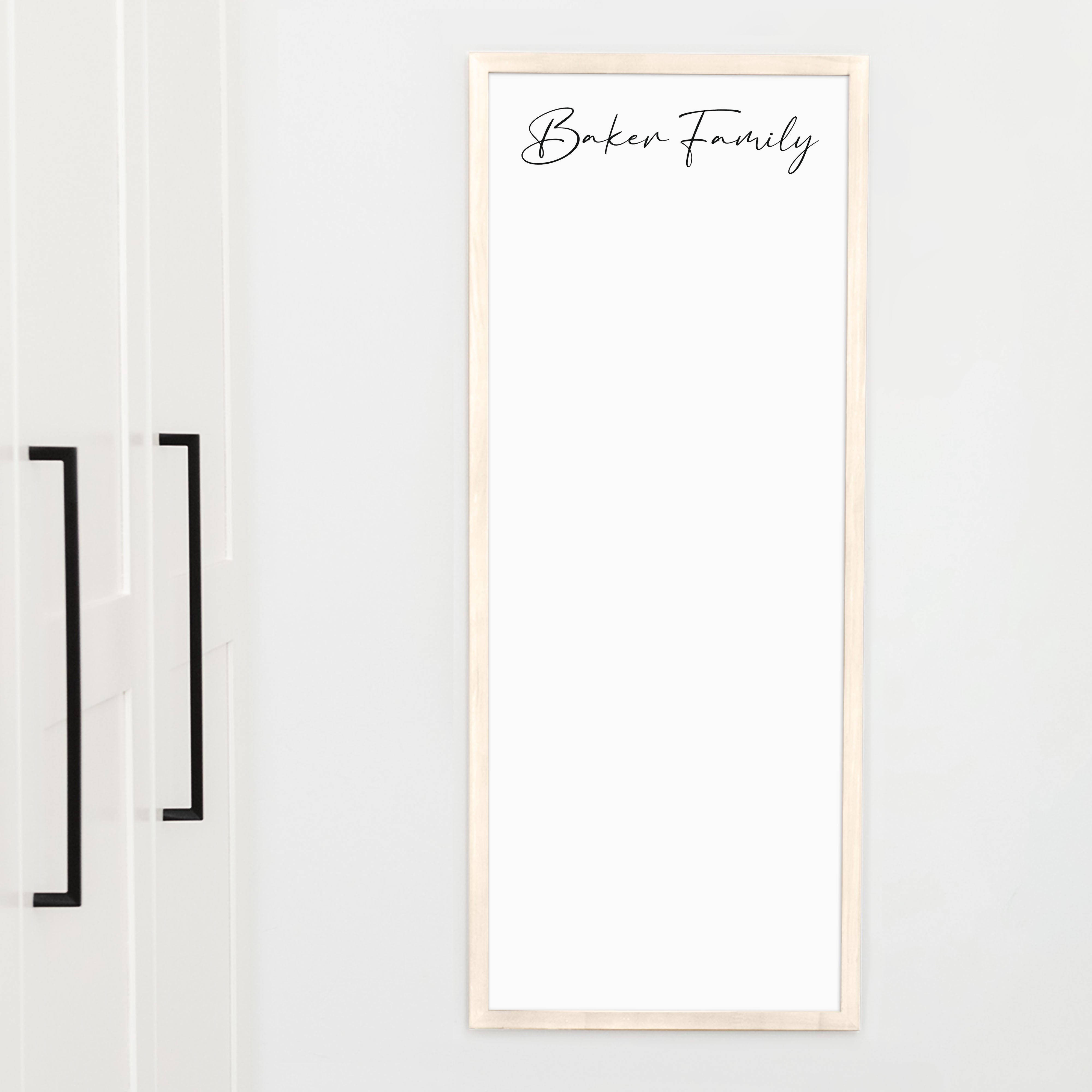 Slim Framed Whiteboard | Vertical Pennington