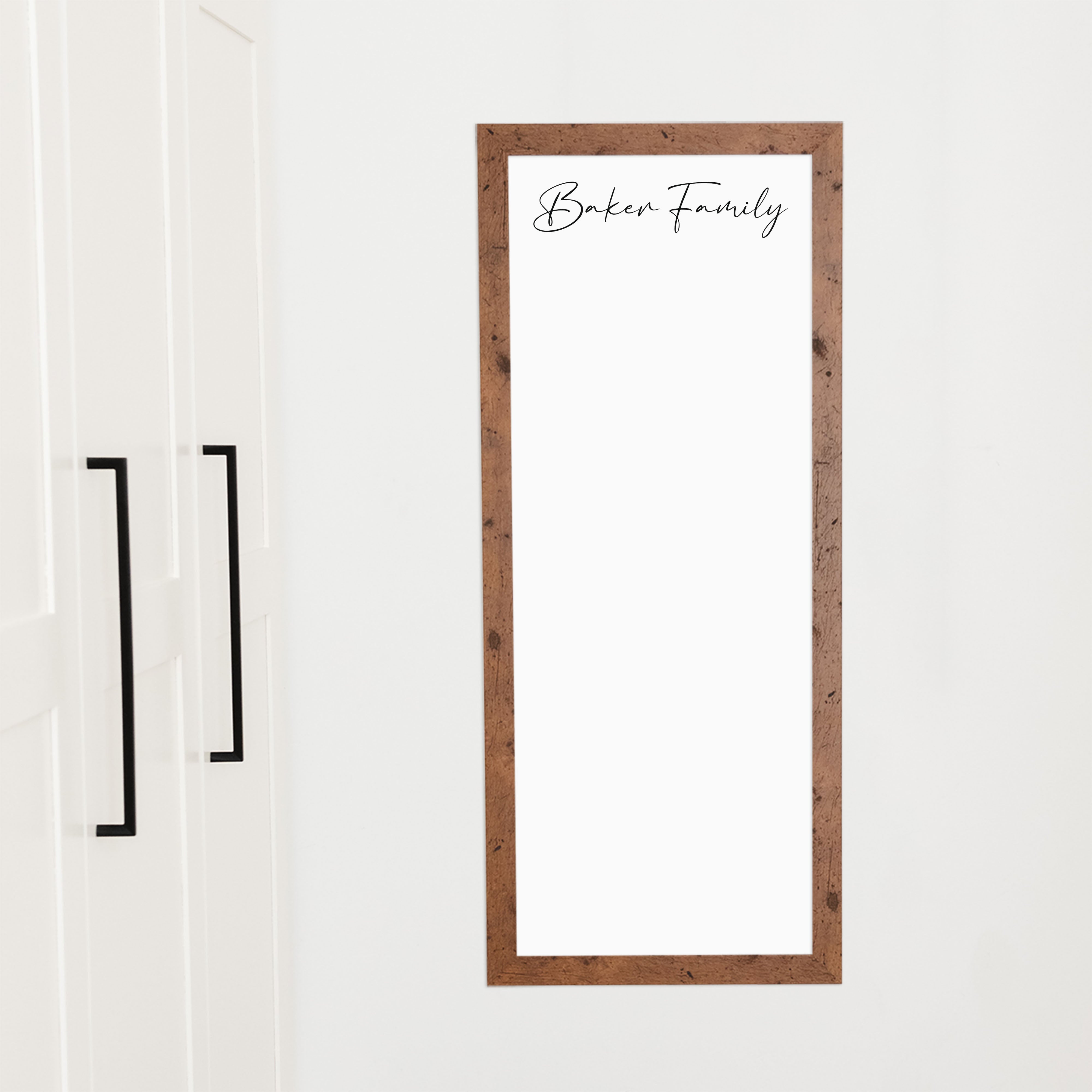 Slim Framed Whiteboard | Vertical Pennington