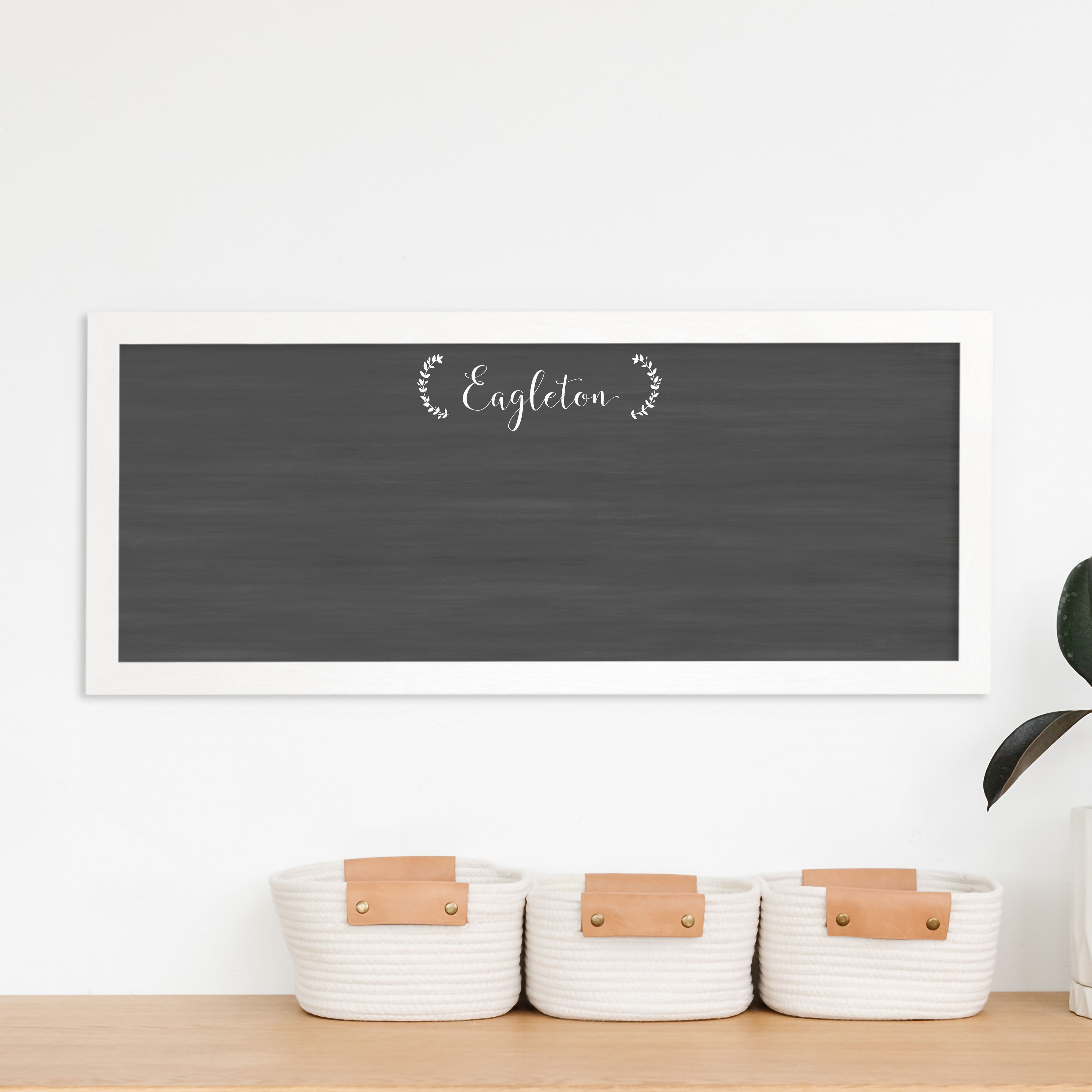 Slim Framed Chalkboard | Horizontal Eagleton