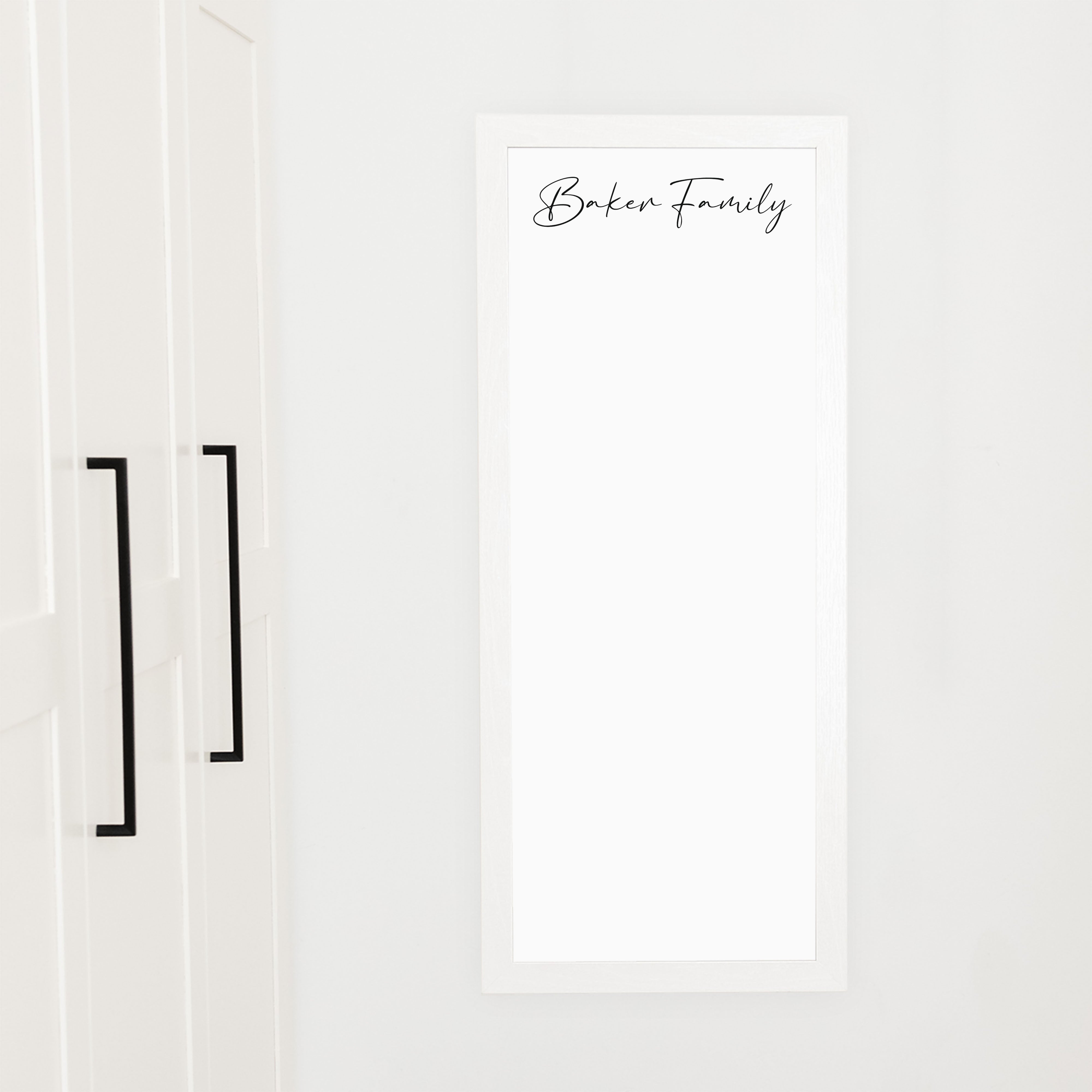 Slim Framed Whiteboard | Vertical Pennington