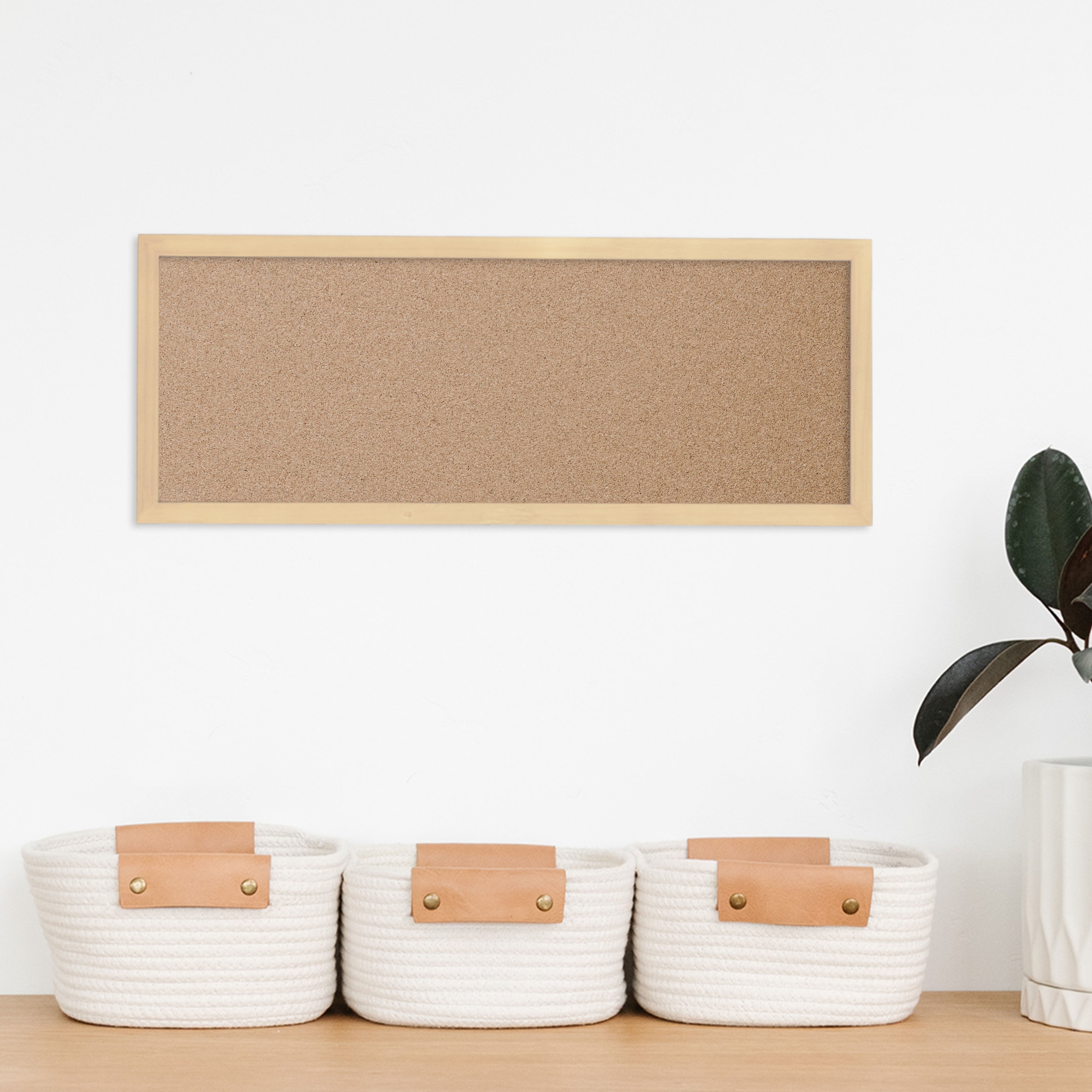 Framed Blank Cork Board | Horizontal or Vertical