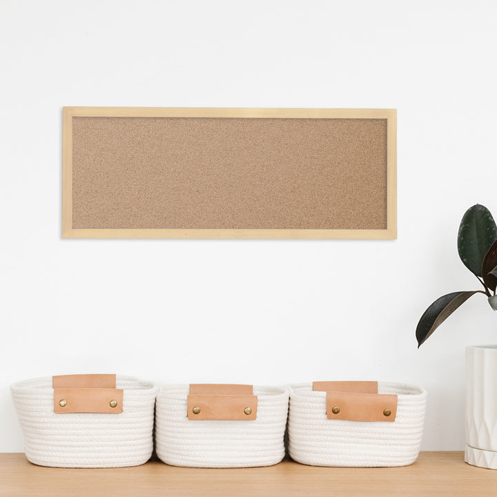 Framed Blank Cork Board | Horizontal or Vertical