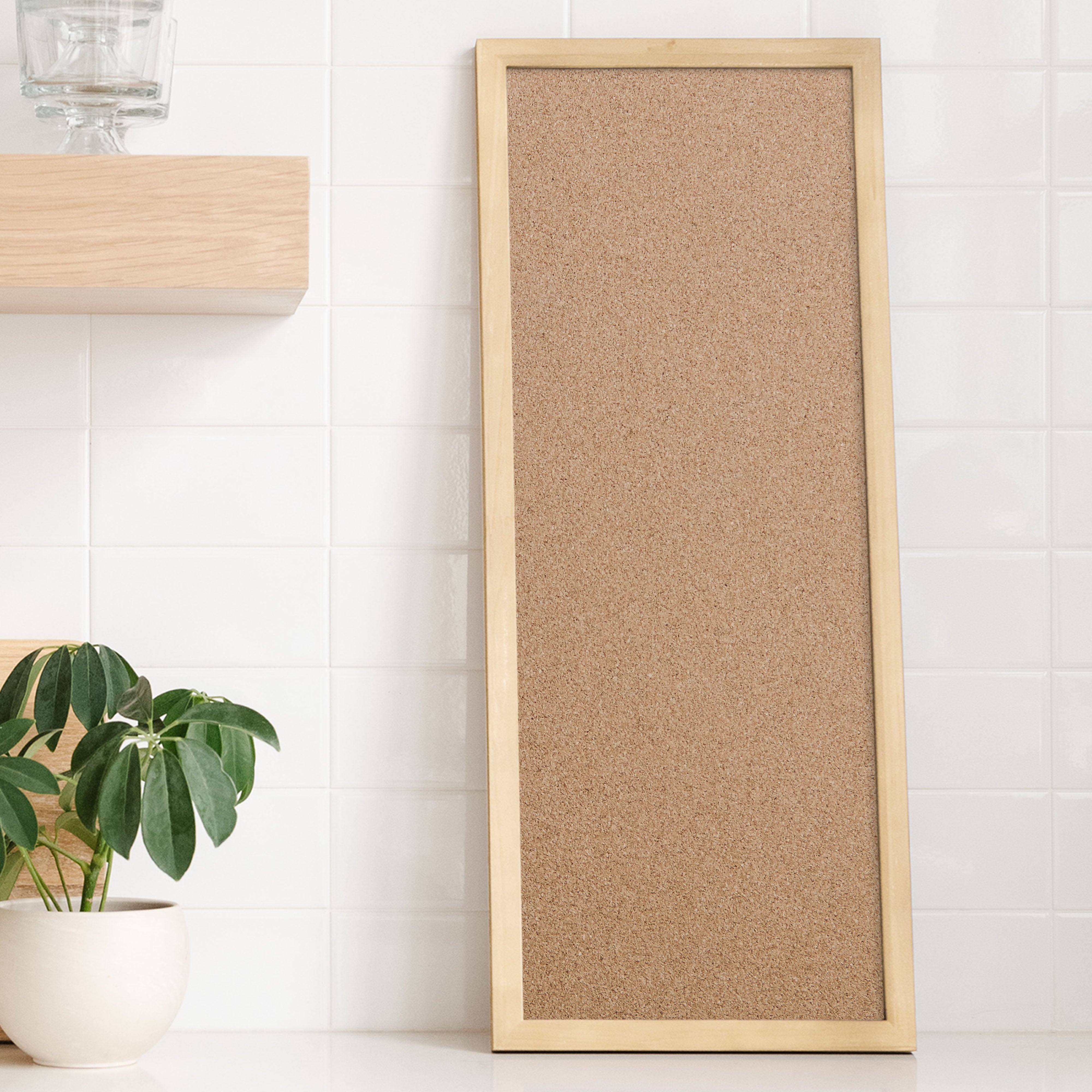 Framed Blank Cork Board | Horizontal or Vertical