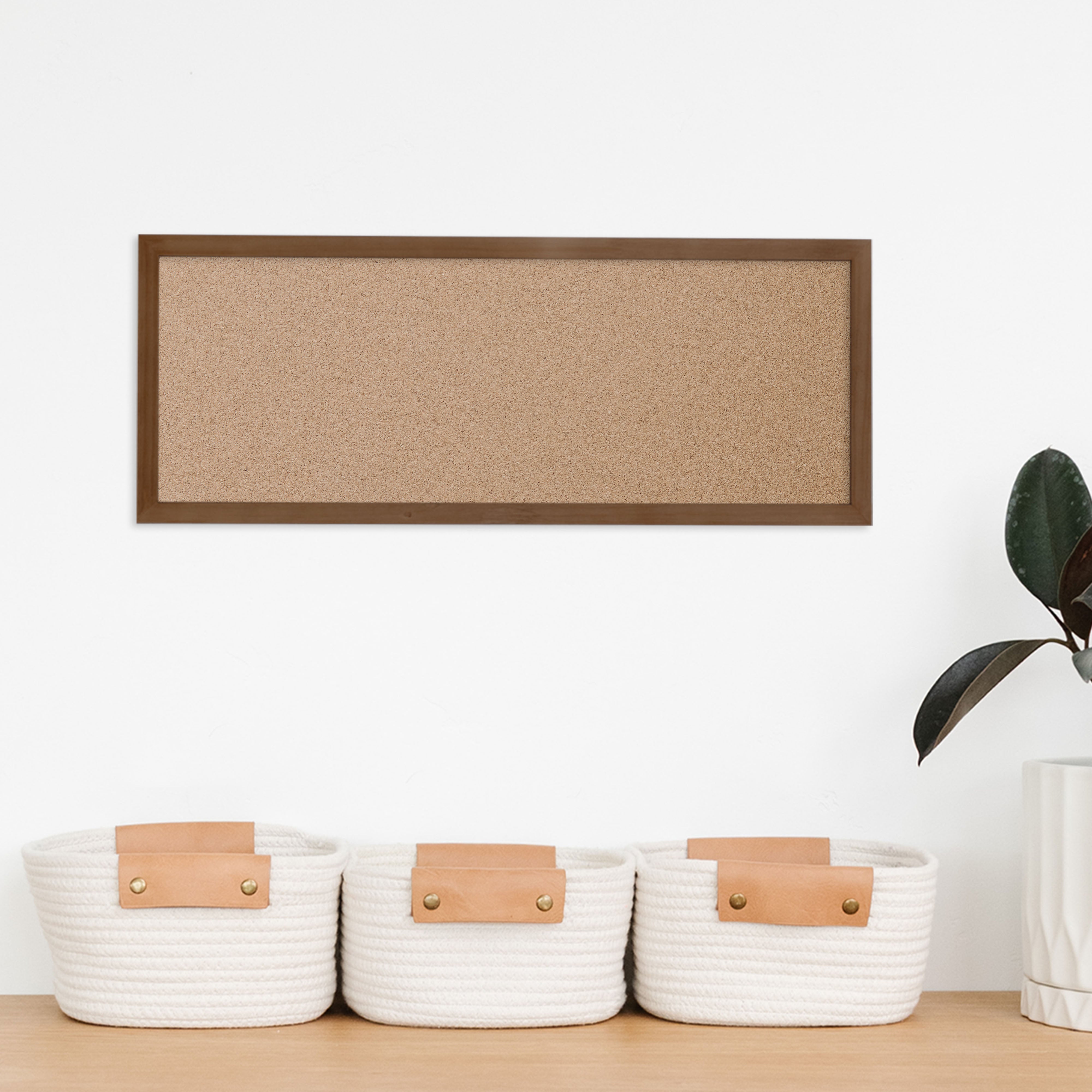 Framed Blank Cork Board | Horizontal or Vertical
