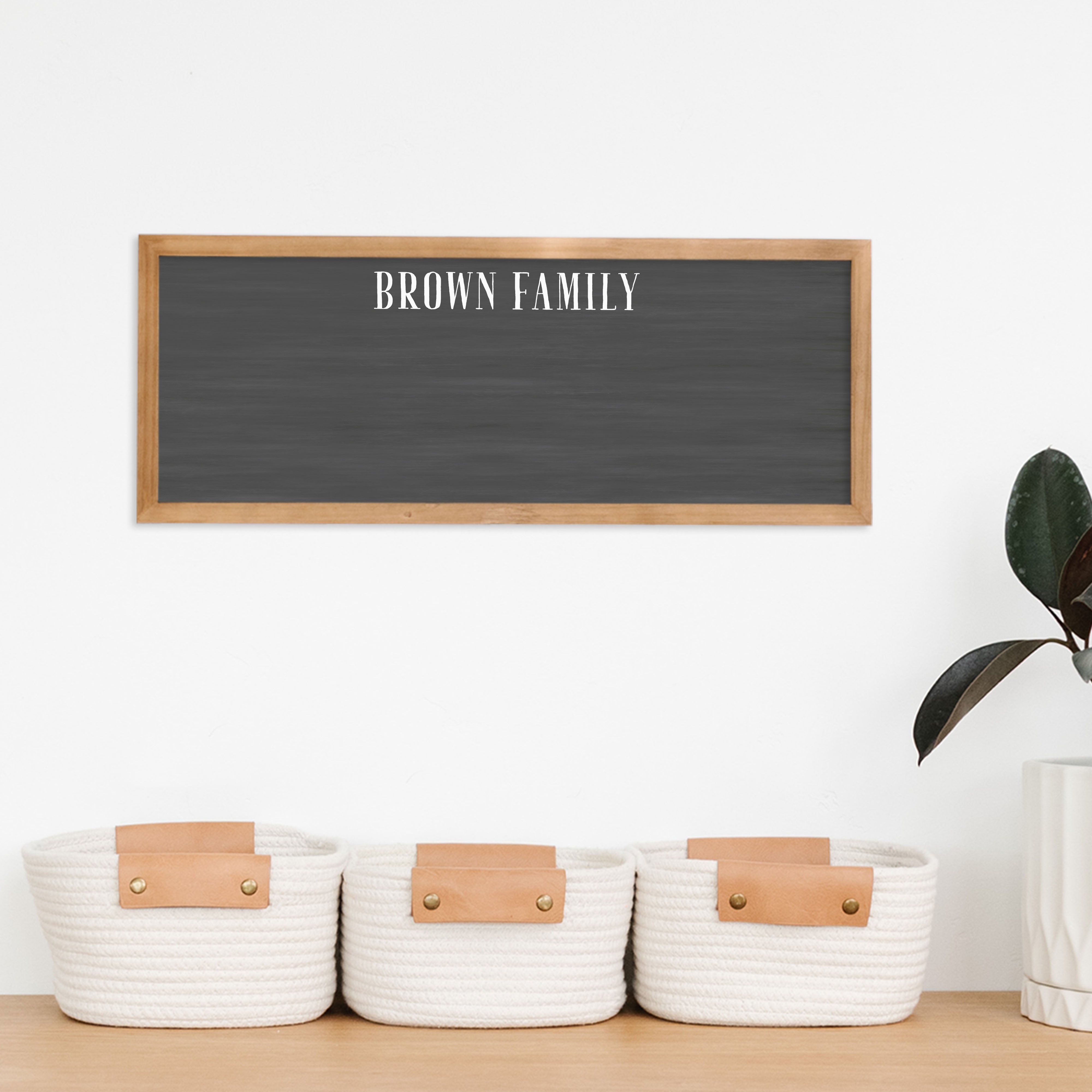 Slim Framed Chalkboard | Horizontal Swanson